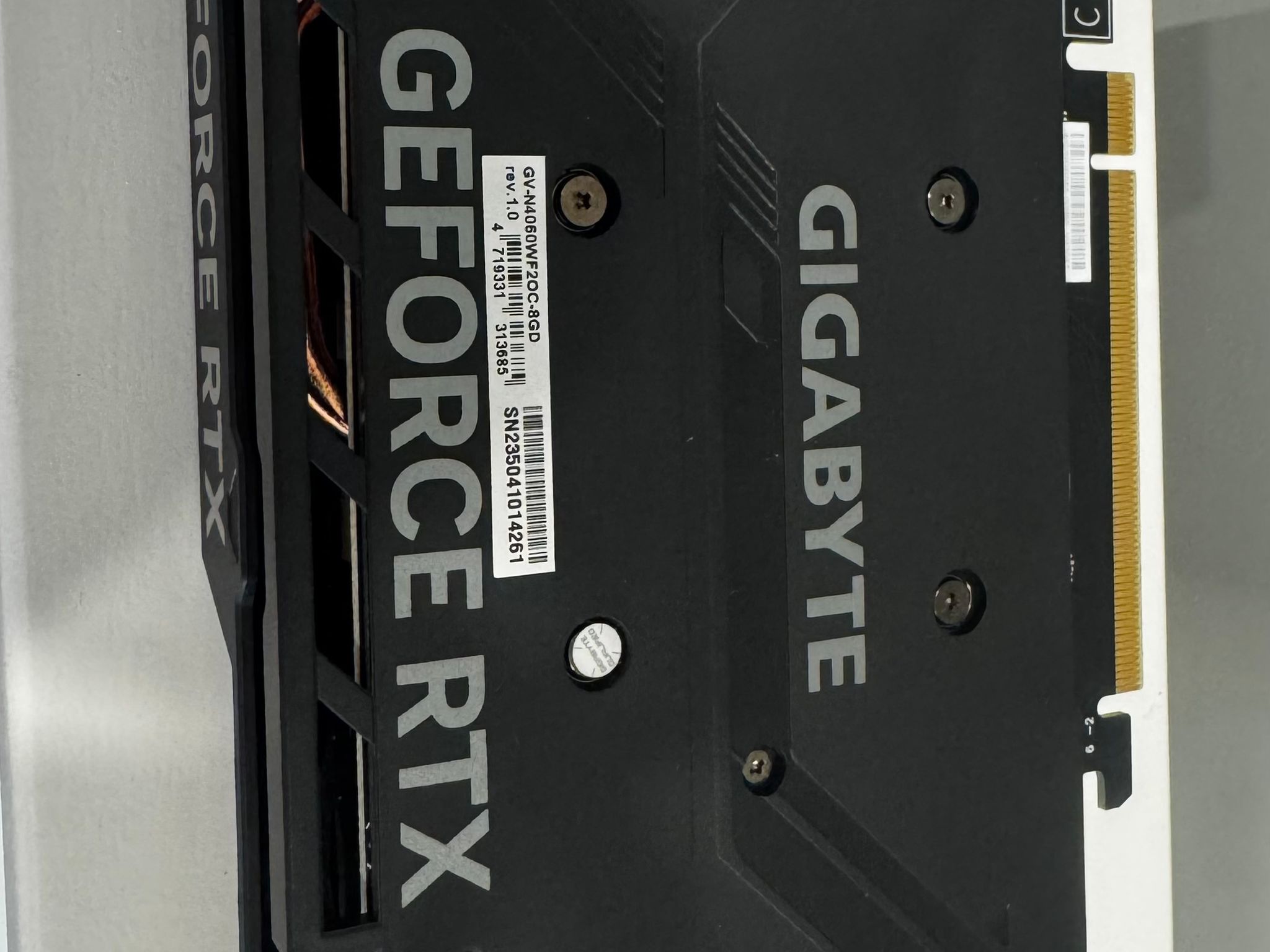 GIGABYTE WINDFORCE OC GeForce RTX 4060