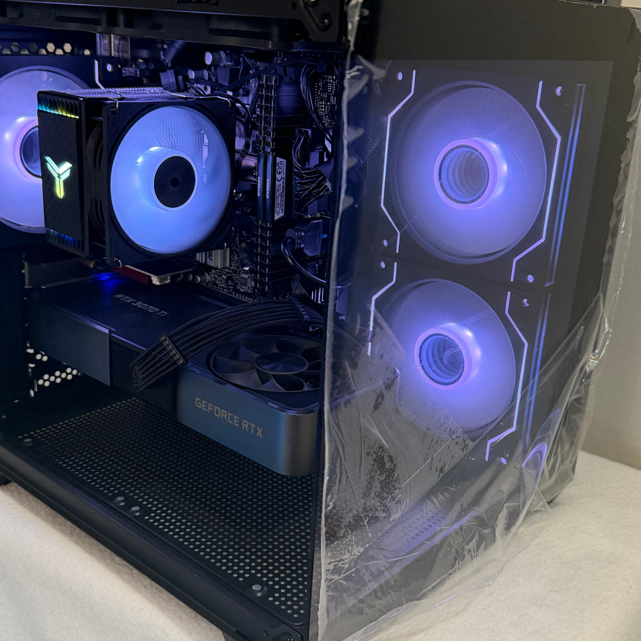 i7 9700F, 32GB DDR4 Ram, RTX 3070TI, 1 TB SATA Drive Gaming System