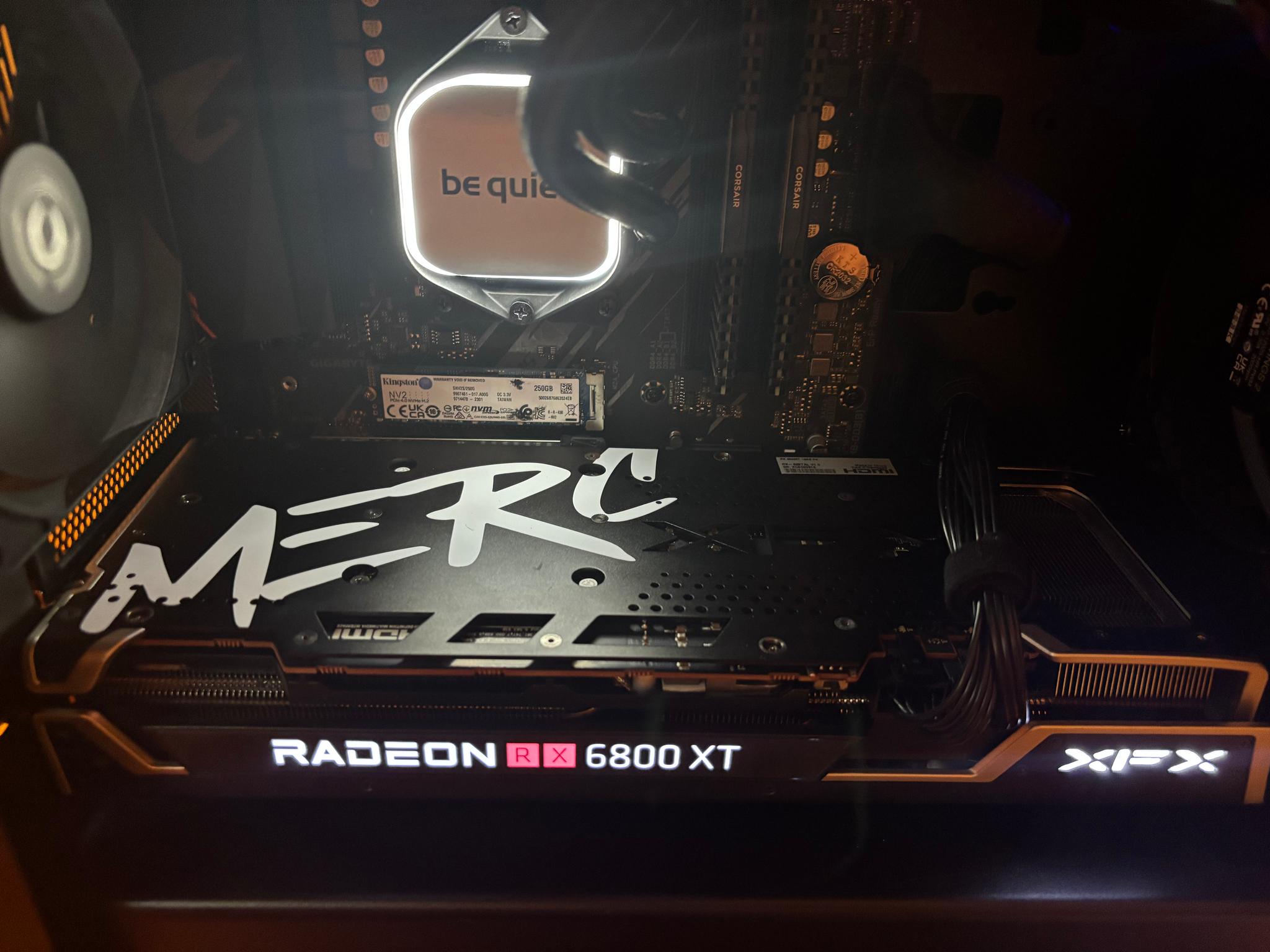 Micro Atx Ryzen 9 5950x, XFX RX 6800xt 16gb