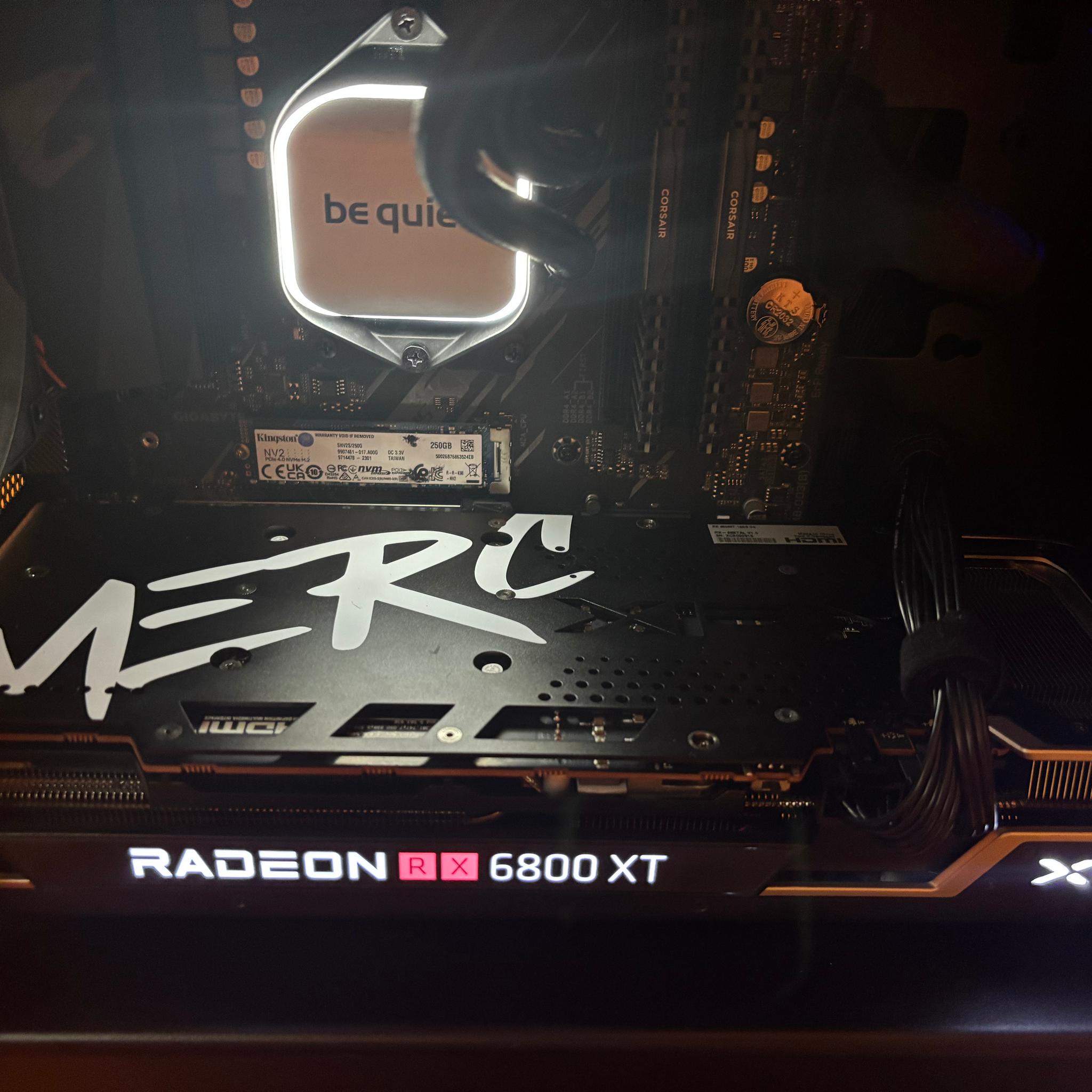 Micro Atx Ryzen 9 5950x, XFX RX 6800xt 16gb
