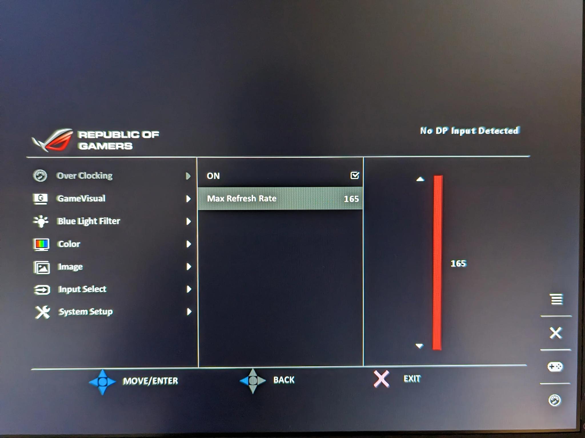 27" 165hz ROG Swift 1440P PG279Q