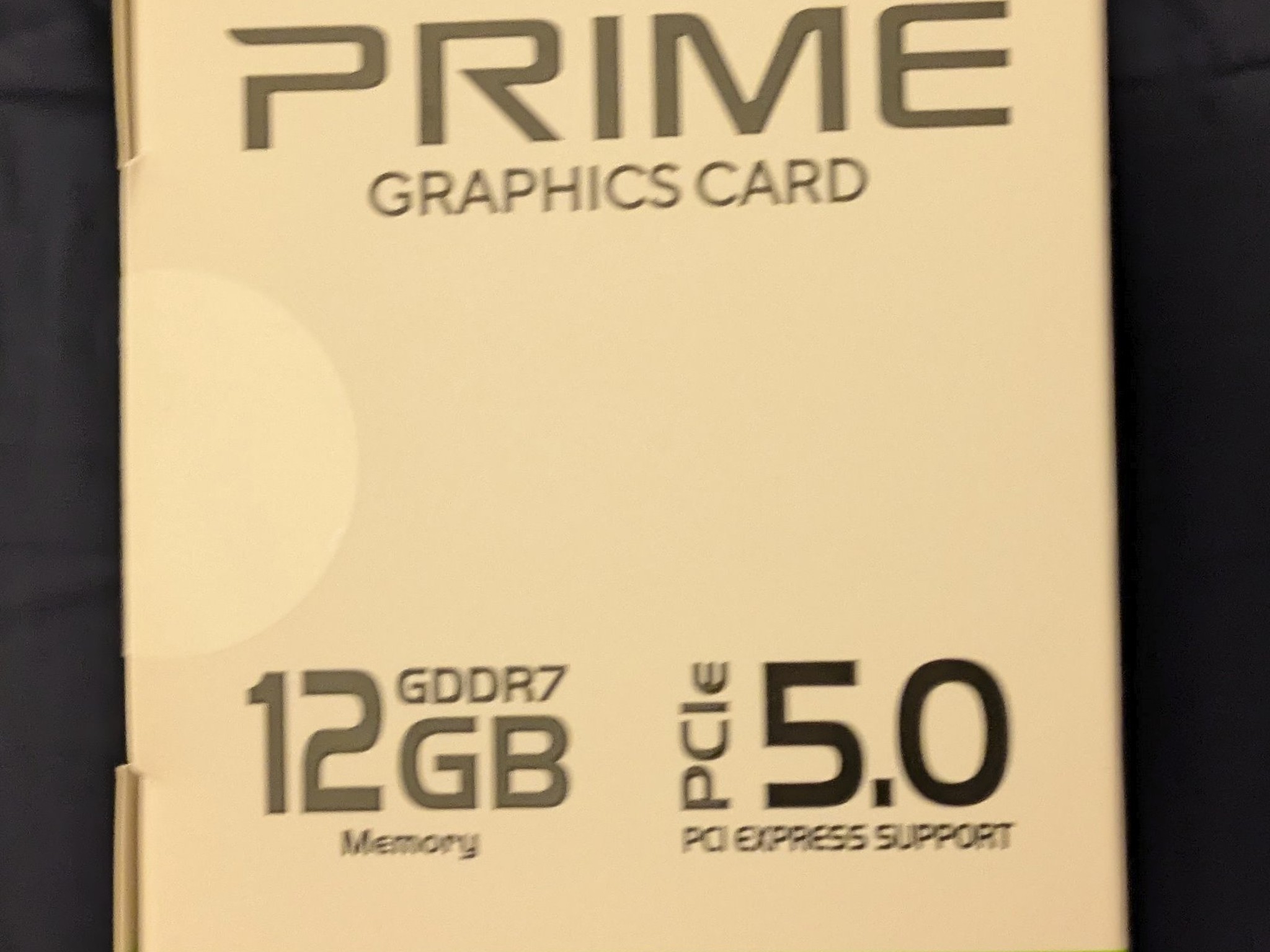 🔥 NEW — ASUS NVIDIA GeForce RTX 5070 12G Prime Triple Fan SFF-Ready Video Card 🔥