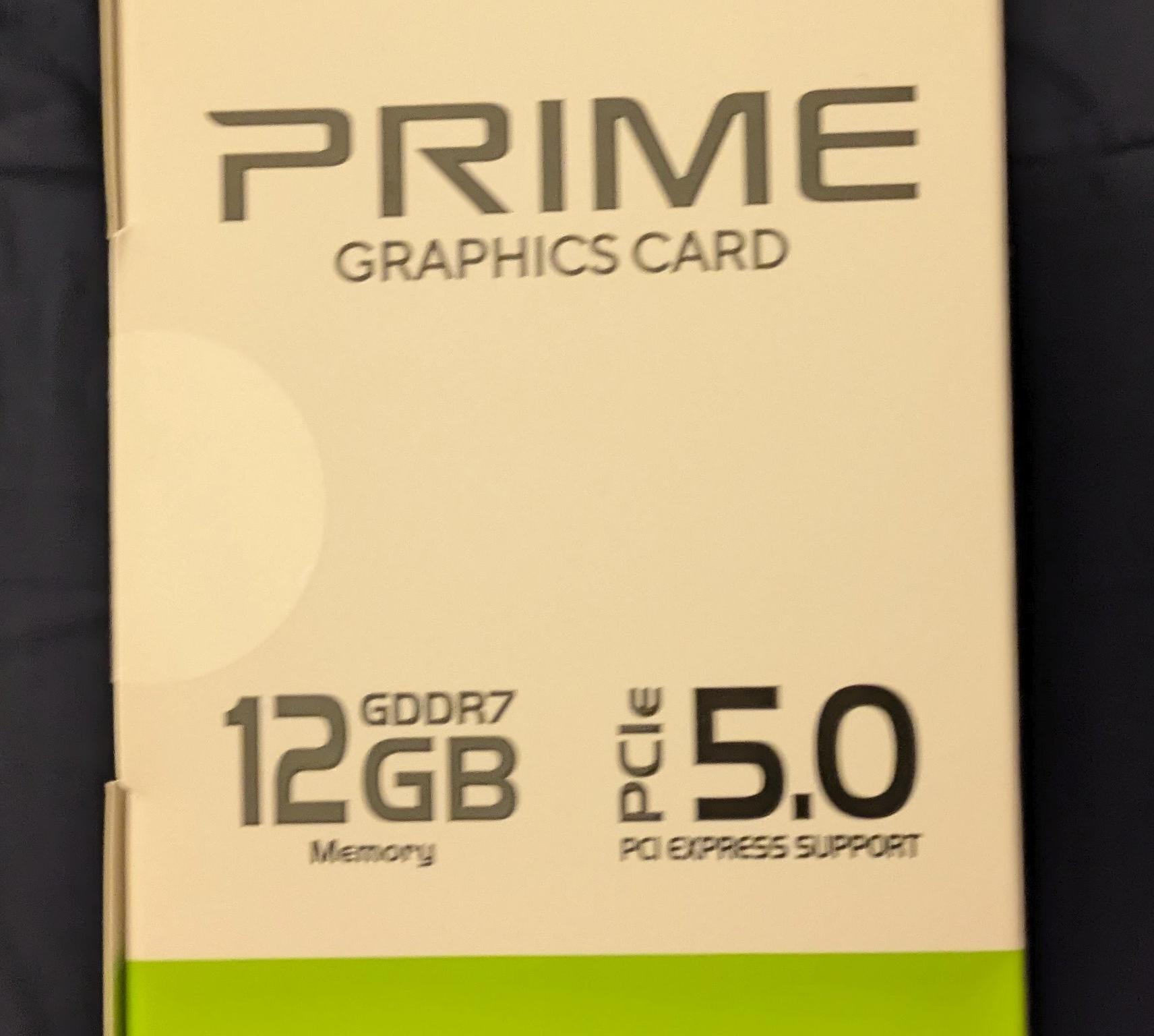 🔥 NEW — ASUS NVIDIA GeForce RTX 5070 12G Prime Triple Fan SFF-Ready Video Card 🔥