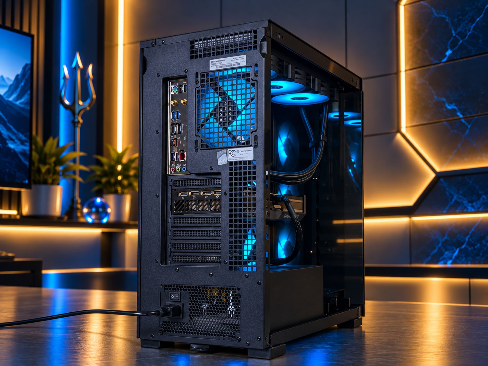 🔱 🌊POSEIDON Gaming PC | RTX 4070 Super | i9-14900KF | 32GB DDR5 | 1TB NVME | WiFi+BT | FREE SHIP