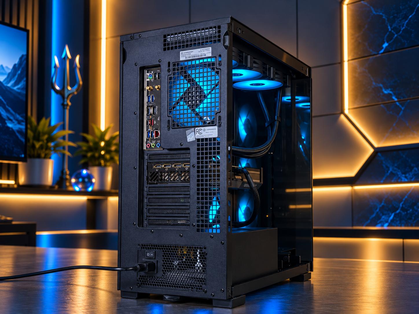 🔱 🌊POSEIDON Gaming PC | RTX 4070 Super | i9-14900KF | 32GB DDR5 | 1TB NVME | WiFi+BT | FREE SHIP