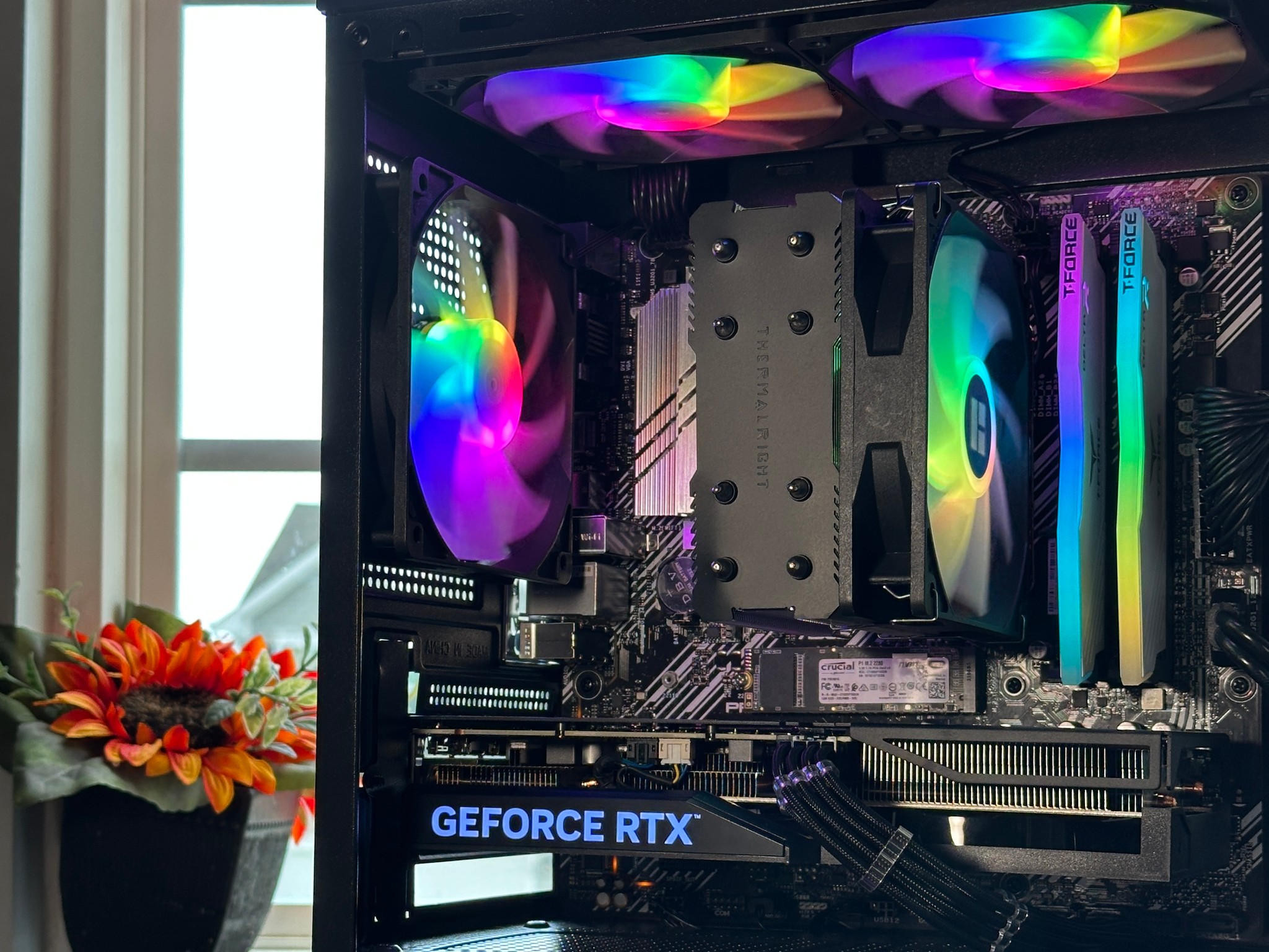 🔥Gaming/Streaming PC🔥 | RTX 4060TI | Ryzen 5 | 1TB NVME | 16GB (3200hz) | WiFi | Windows 11