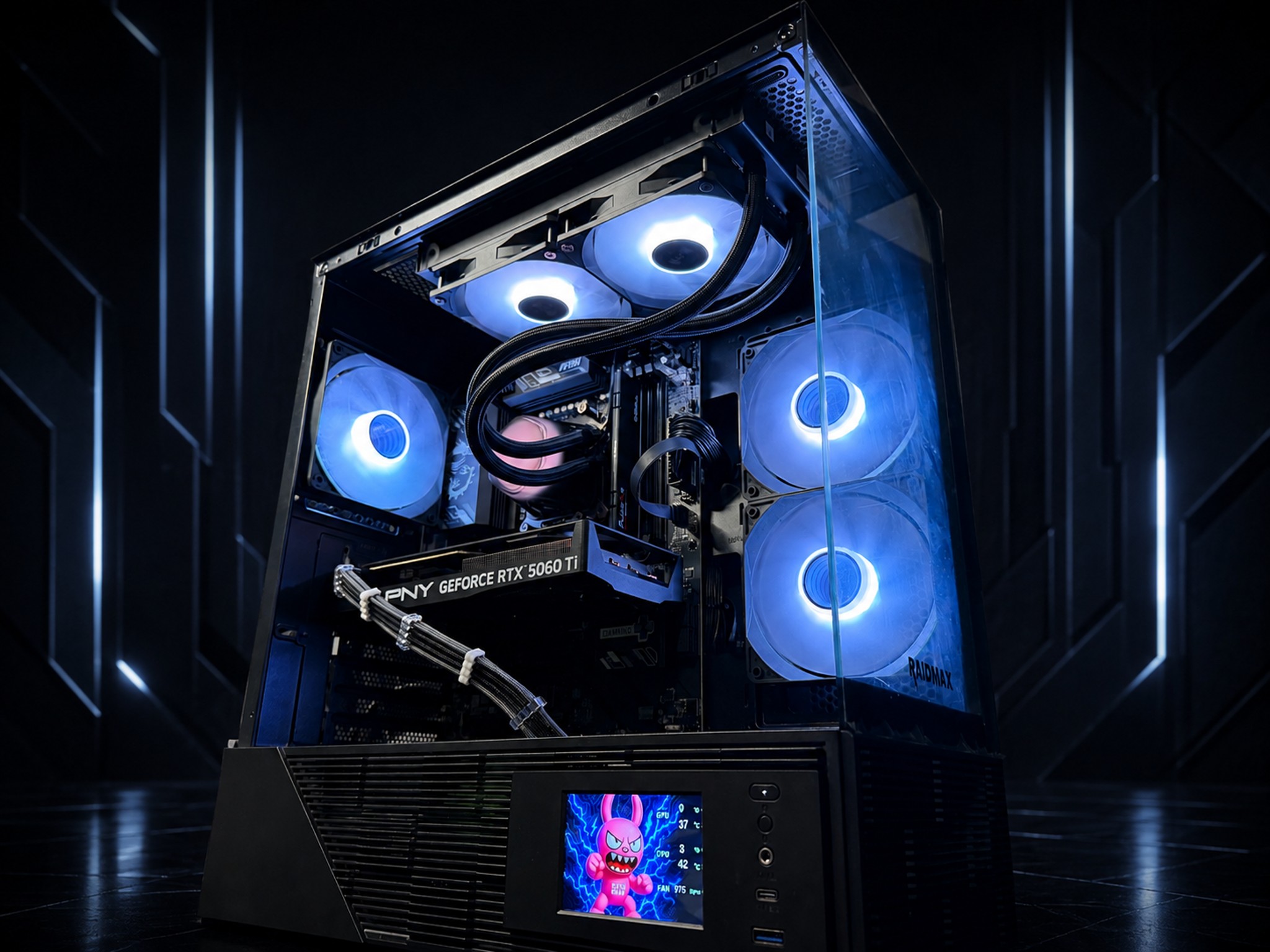 👁️🎮 GAMER VISION 3D 🎮👁️  Ryzen 5 7600X3D / RTX 5060 Ti Gaming PC