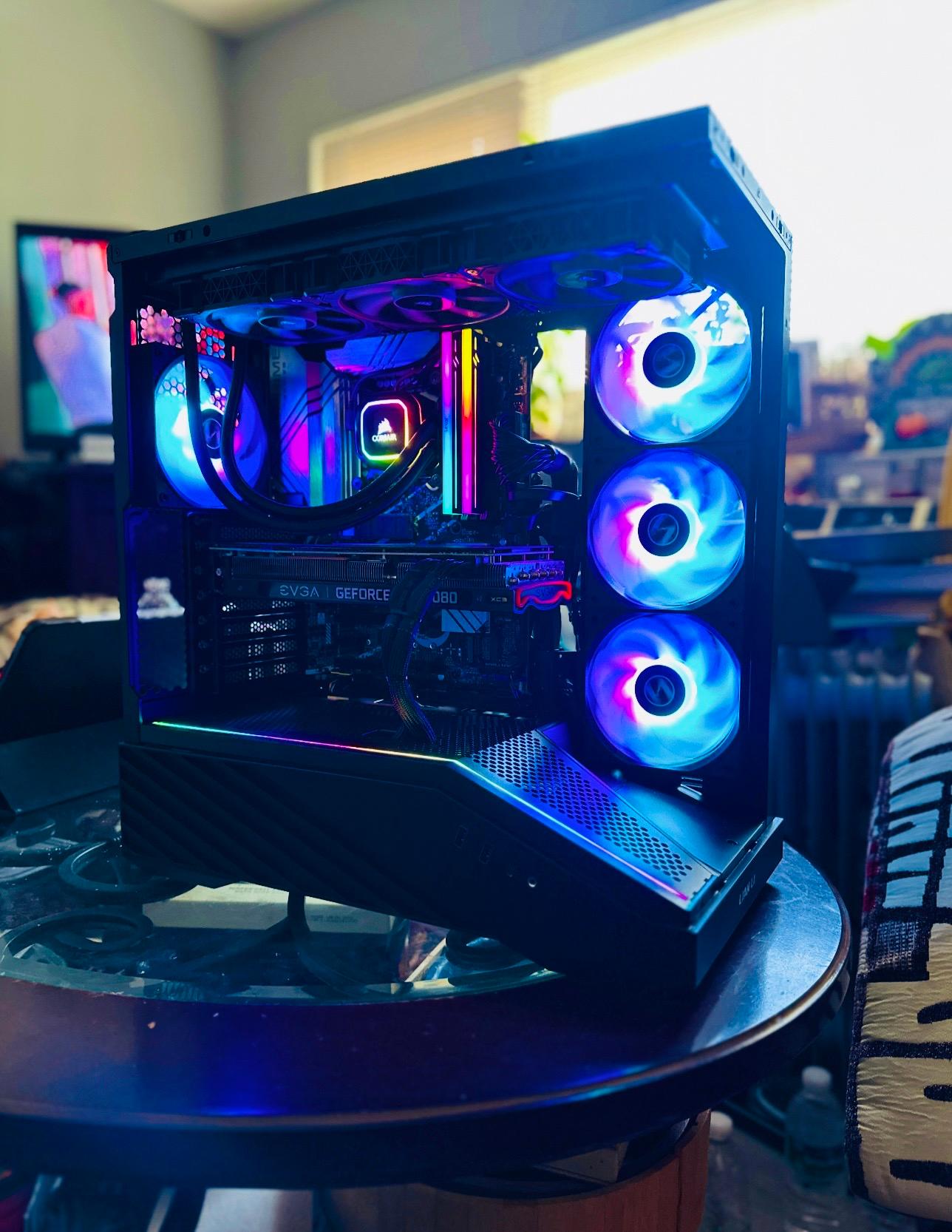 RTX 3080 // i7-12700K // 32GB RGB DDR5 // 1TB SSD // High End // Custom All-Black Gaming PC