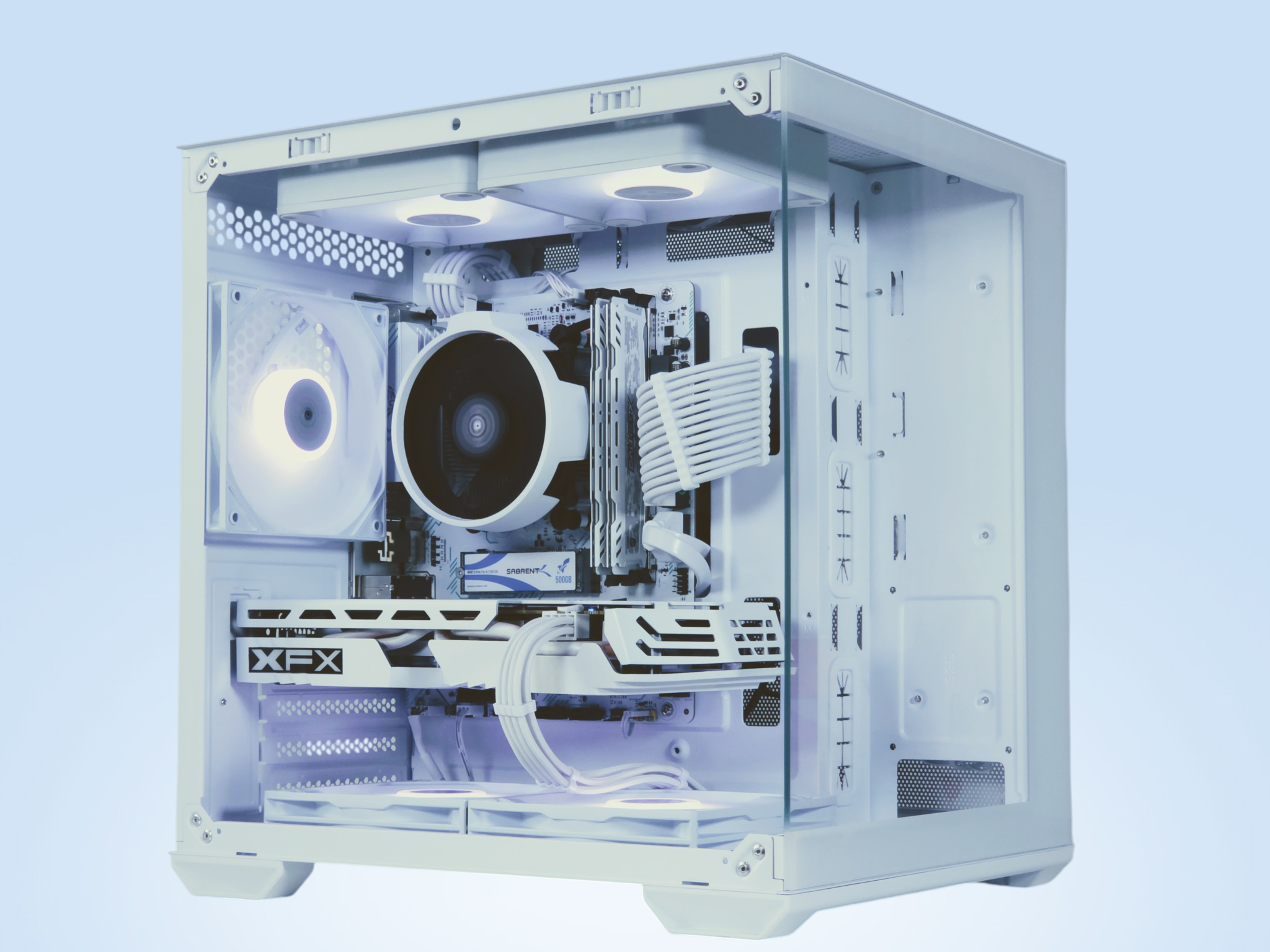 ❄️🐻‍❄️Polar 2🌨️ AMD RX 580 8GB🌨️ AMD Ryzen 7 2700 8core🌨️ 16GB DDR4🌨️ 512GB SSD