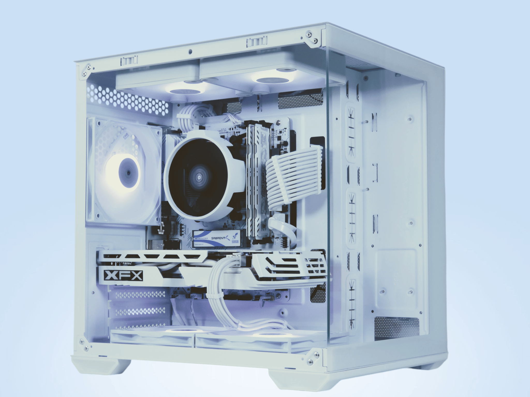 ❄️🐻‍❄️Polar 2🌨️ AMD RX 580 8GB🌨️ AMD Ryzen 7 2700 8core🌨️ 16GB DDR4🌨️ 512GB SSD