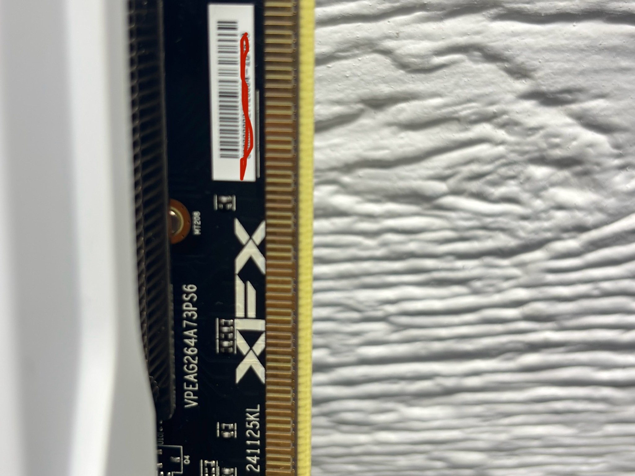 XFX Radeon RX 9060 XT Swift OC White 8GB Tested Working