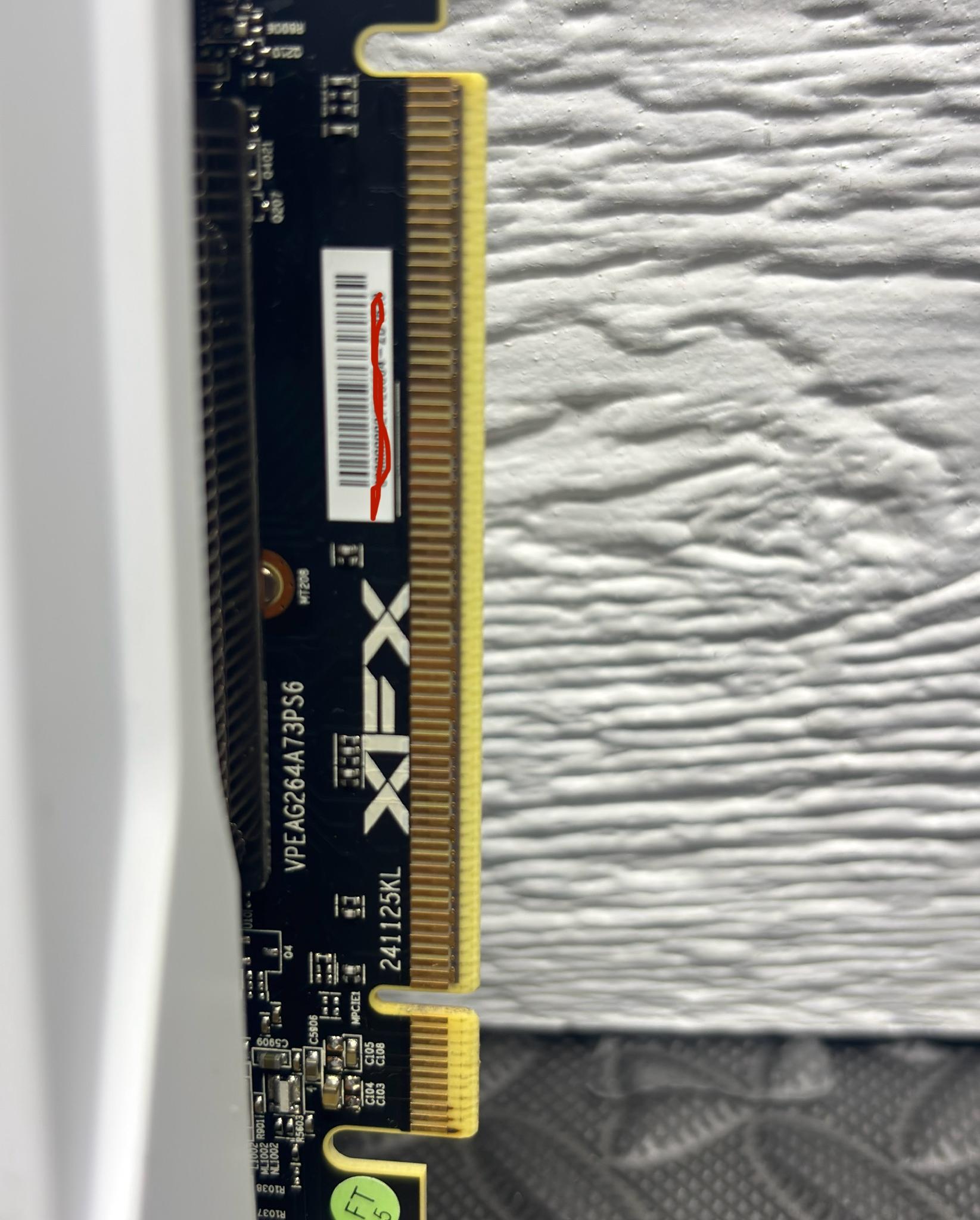 XFX Radeon RX 9060 XT Swift OC White 8GB Tested Working