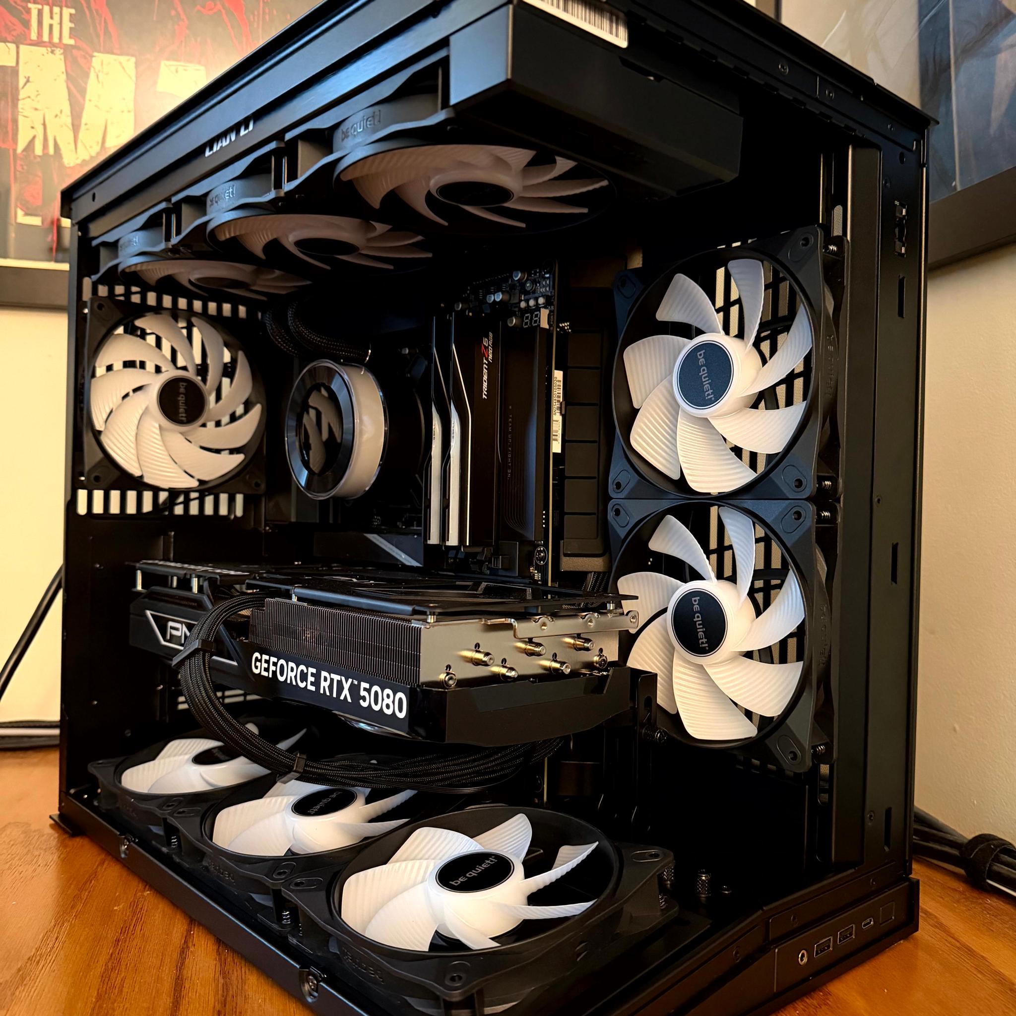 Dark Heart - RTX 5080 OC | Ryzen 7 9800x3d | 2TB | 32GB @6400 MT/sec CL30 | 1200W Platinum PSU