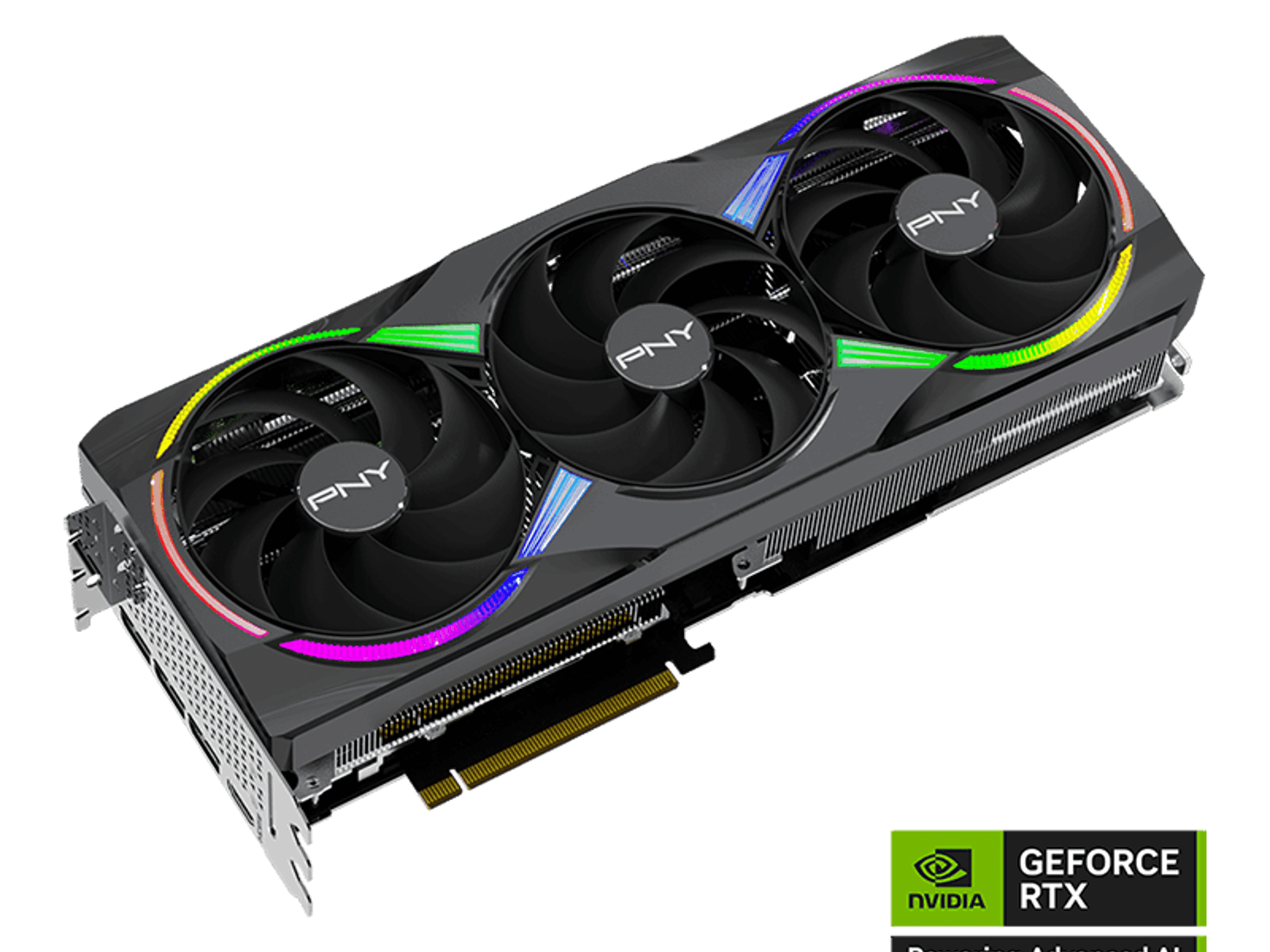 PNY GeForce RTX 5080 EPIC-X ARGB 16GB OC Triple Fan GPU New