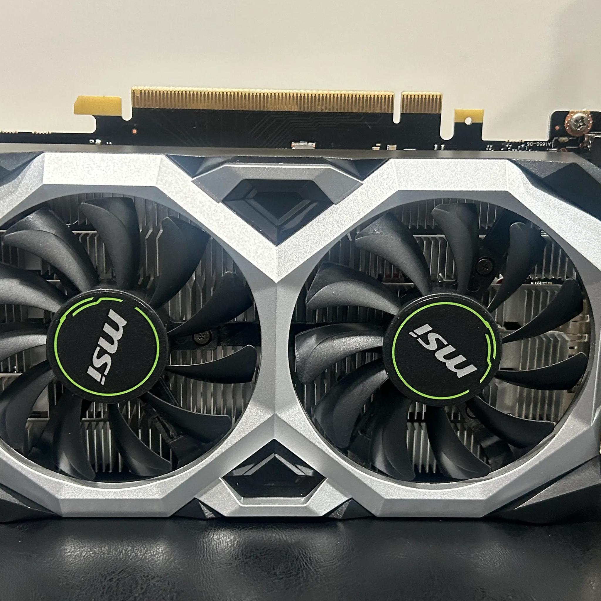 MSI NVIDIA GTX 1650 VENTUS OC EDITION 4GB GDRR6 GRAPHICS CARD WITH BOX!!