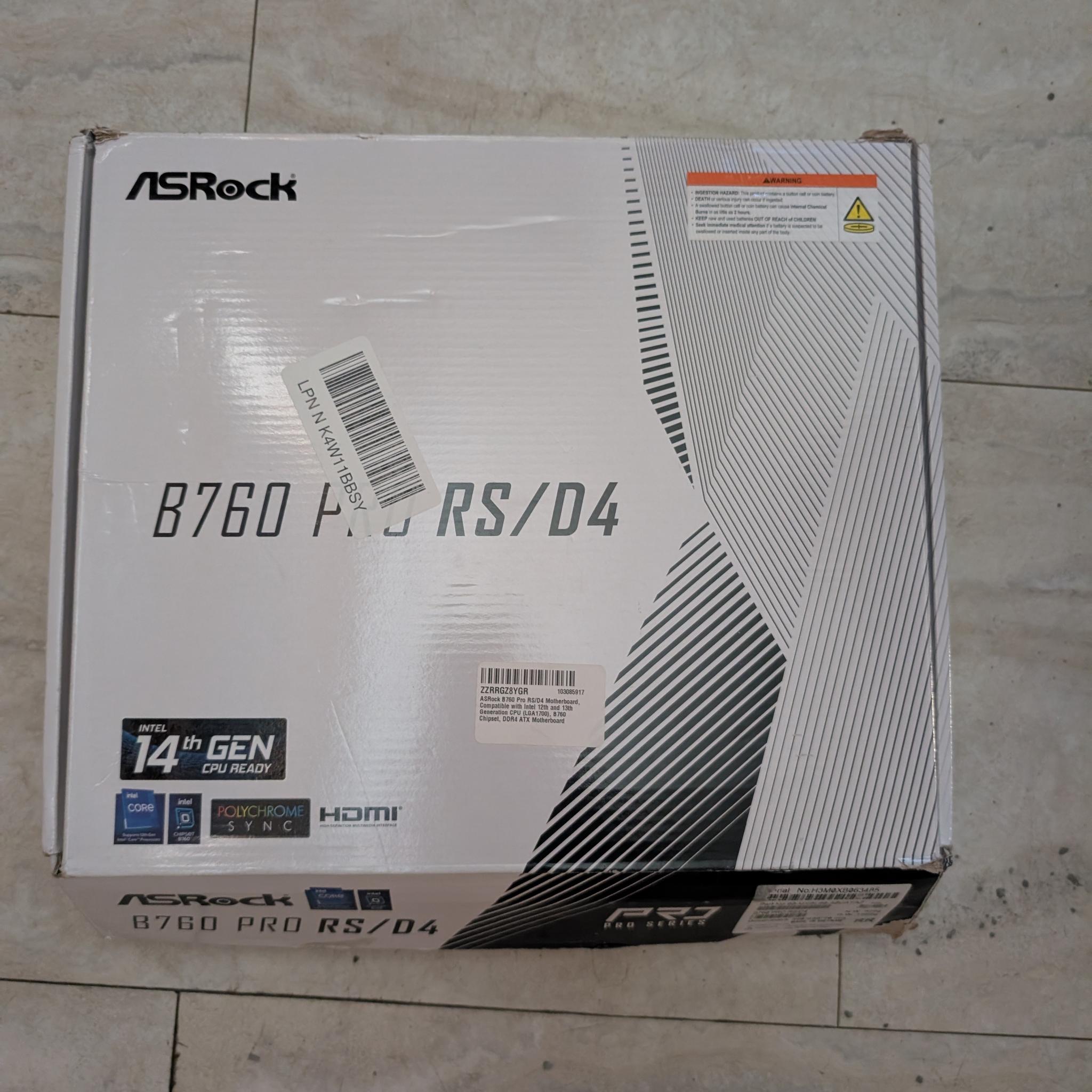 ASRock B760 Pro RS/D4