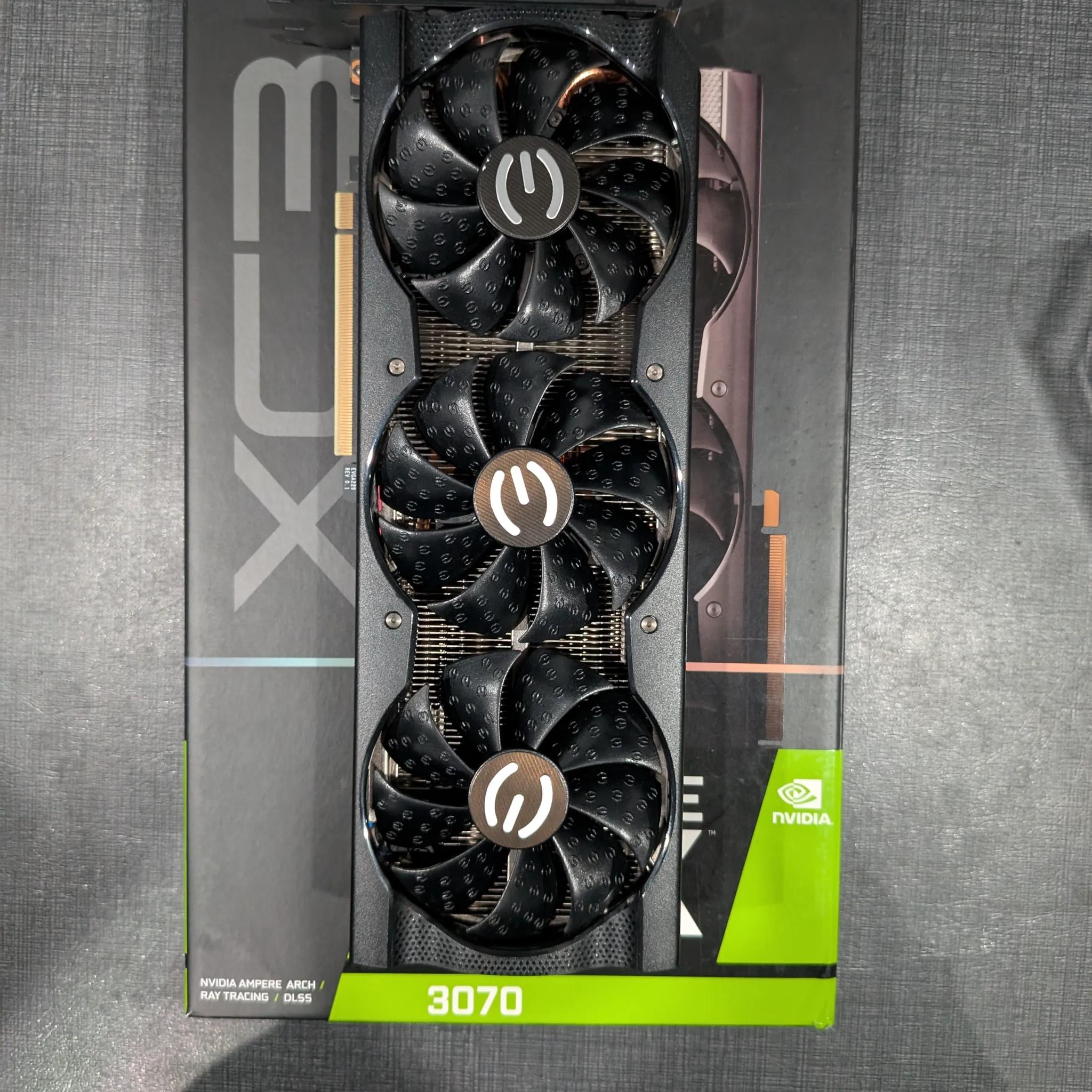 EVGA GeForce RTX 3070 XC3 Ultra 8GB GDDR6 - Used, In Original Box