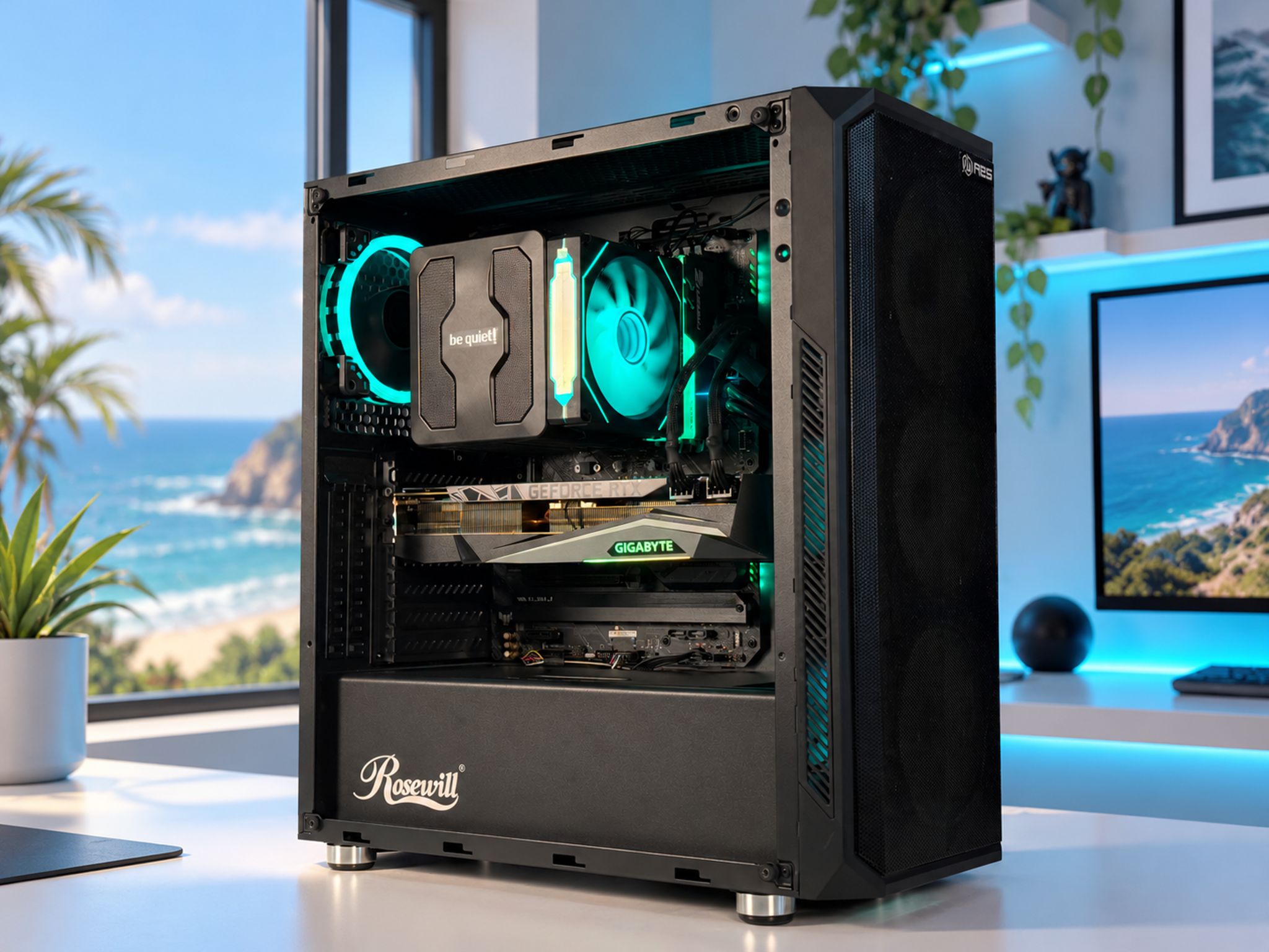 🌊 RIPTIDE Gaming PC | RTX 3080 | I7-11700K | 48GB RAM | 512GB NVME x2 | | WiFi & BT | FREE SHIP