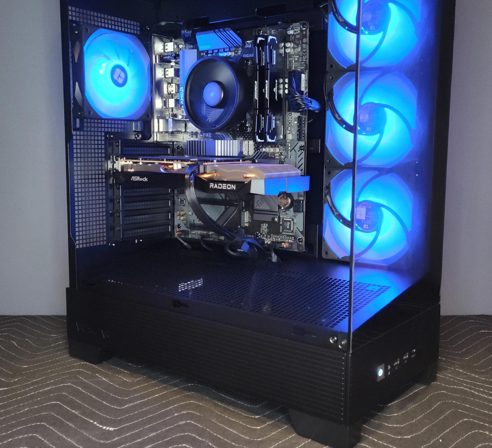 Solid 1080p | Entry 1440p | Ryzen 5 5500 | RX 6600 | 1TB Storage | 16GB 3200Mhz Ram | WiFi6