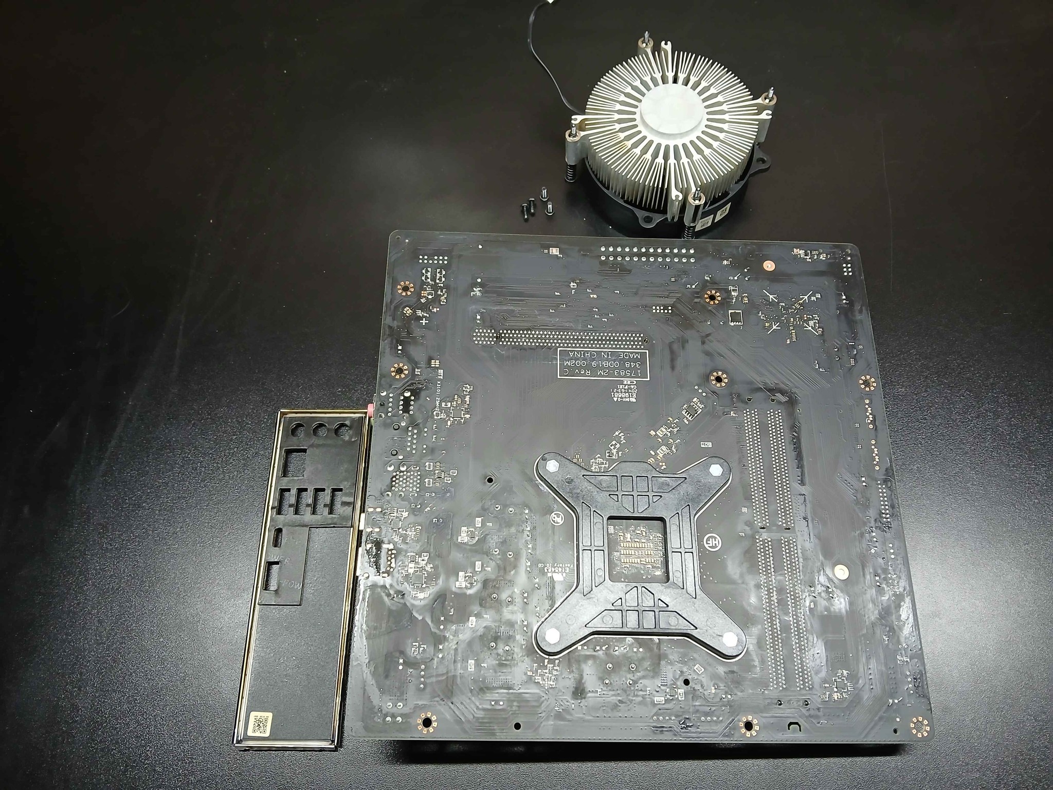 Broken HP Omen am4 m-atx motherboard & cpu cooler