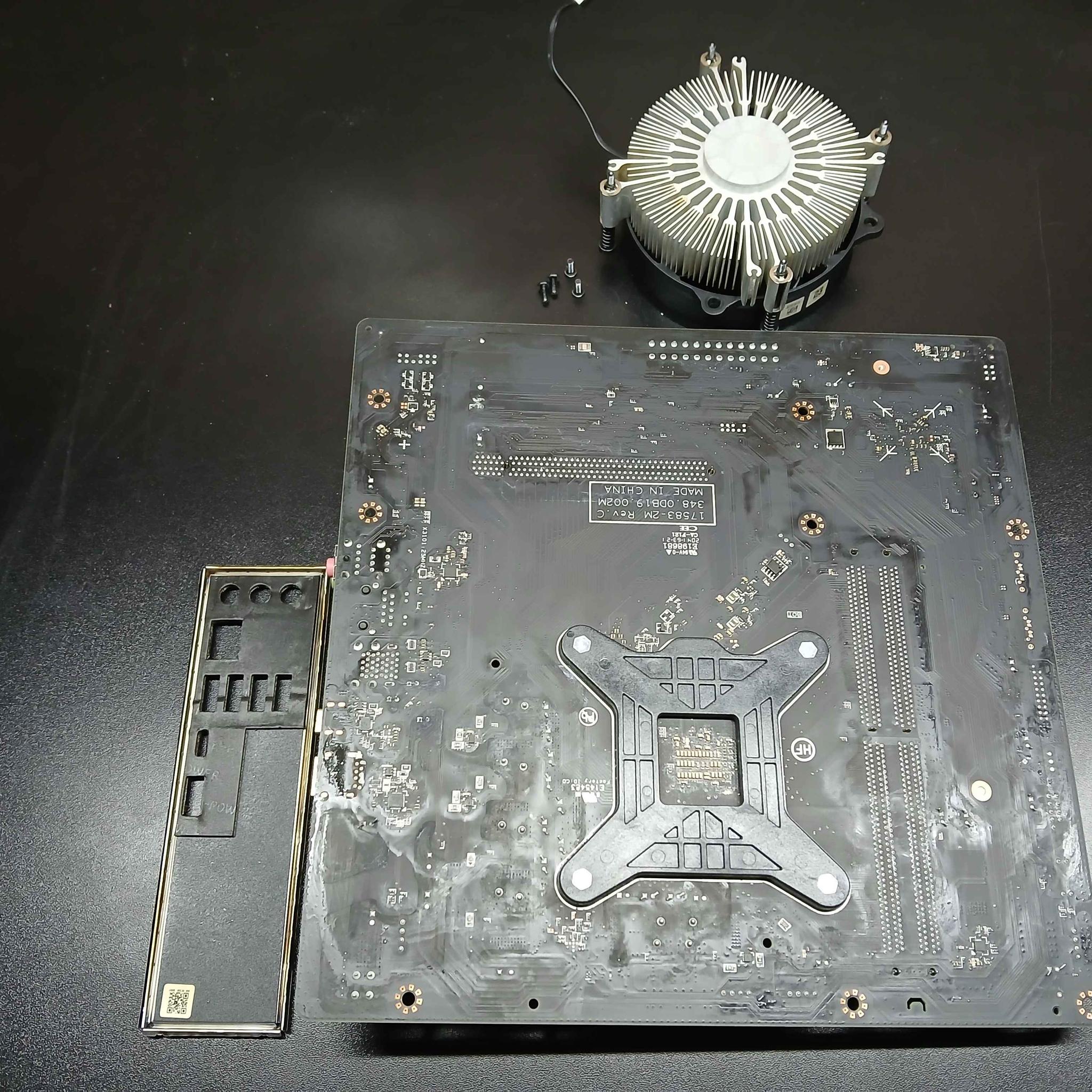 Broken HP Omen am4 m-atx motherboard & cpu cooler
