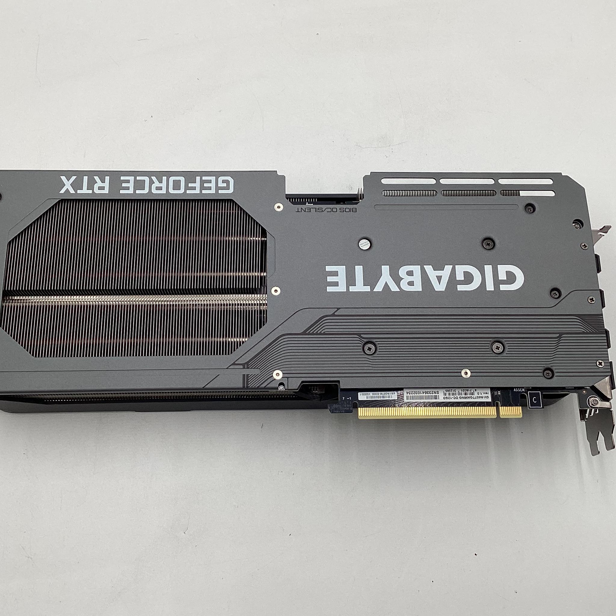 GIGABYTE GeForce RTX 4070 WINDFORCE OC V2 12G Graphics Card