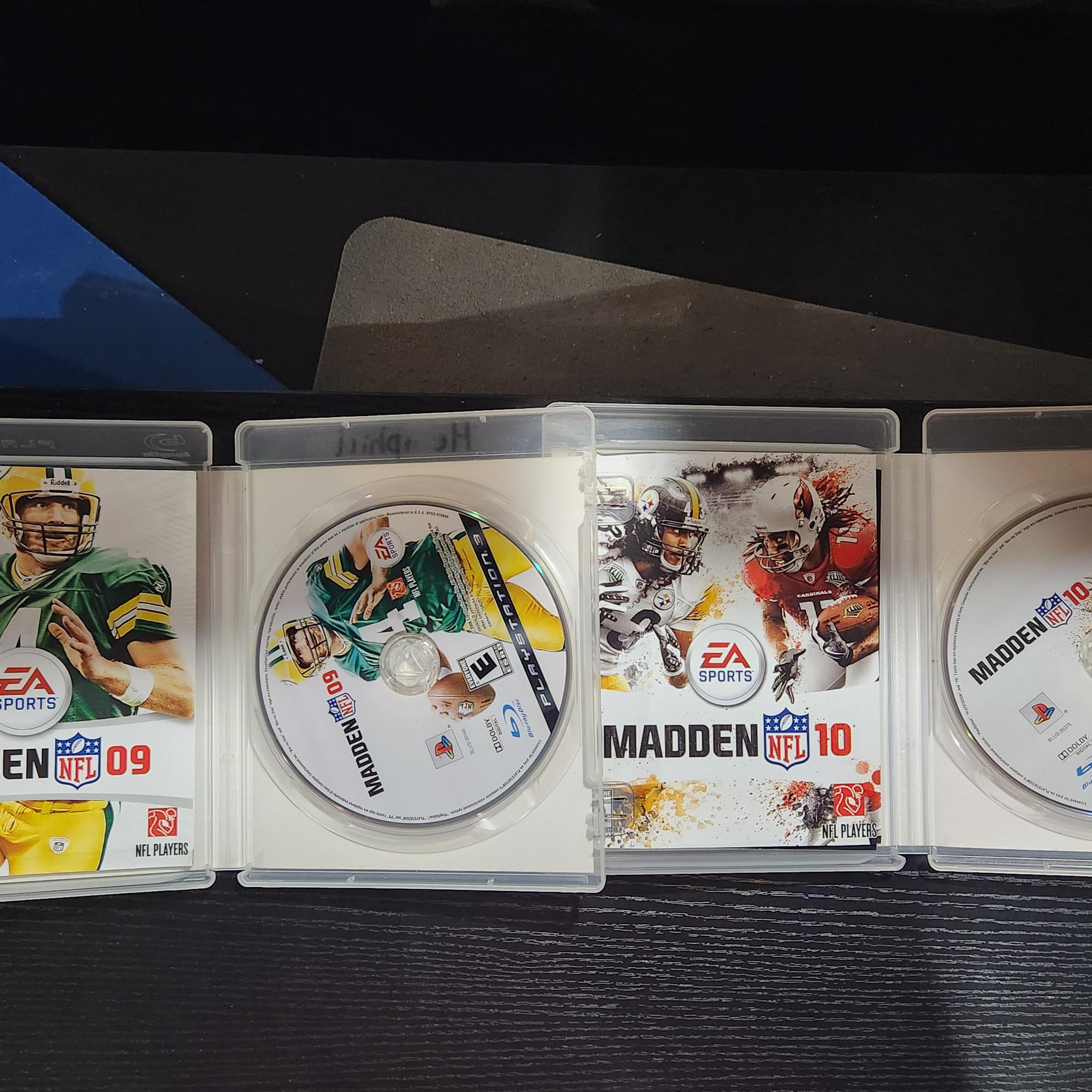 Used Ps3 Madden NFL Bundle Game Pack