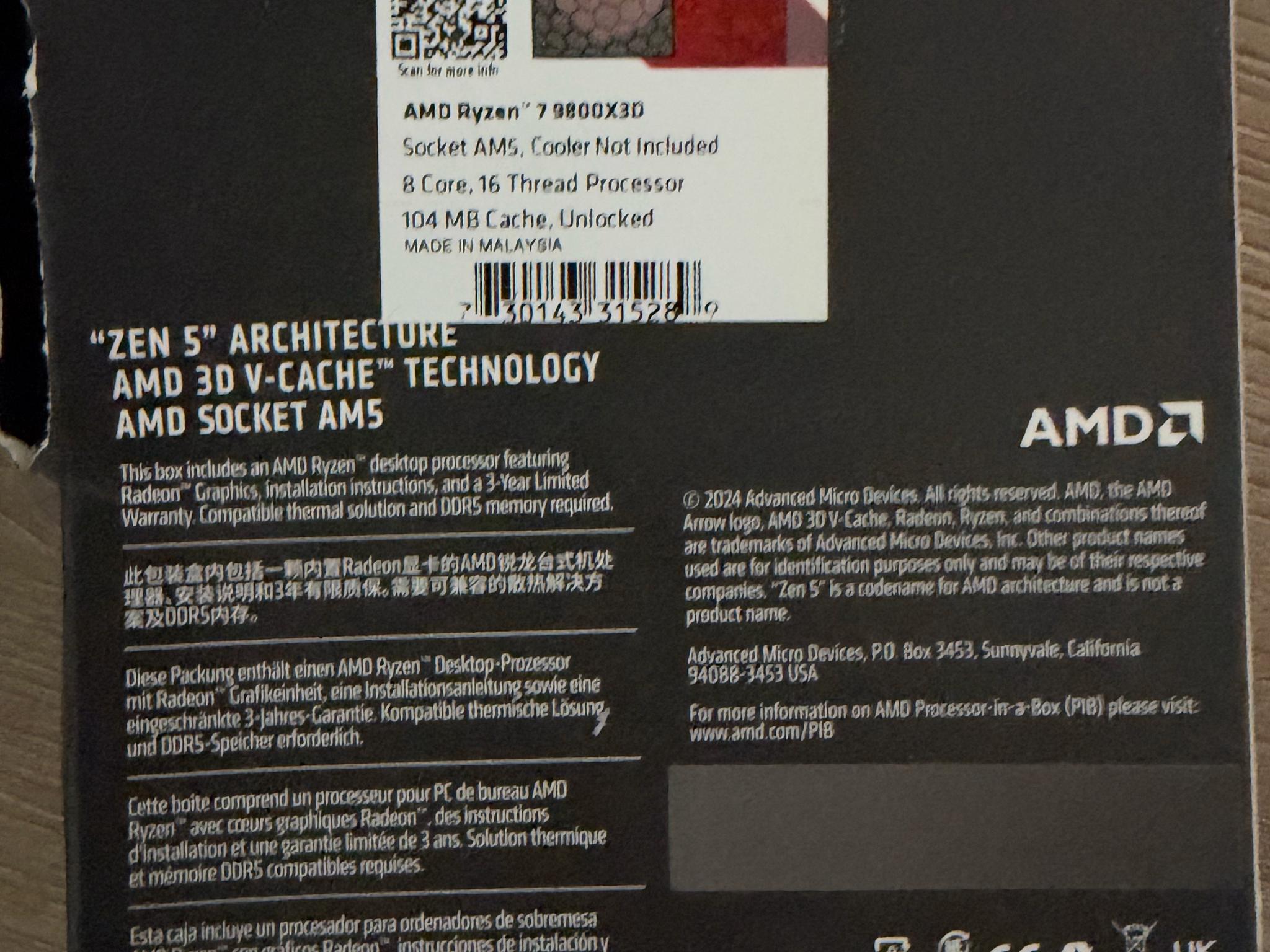 AMD Ryzen 7 9800X3D - Image 2