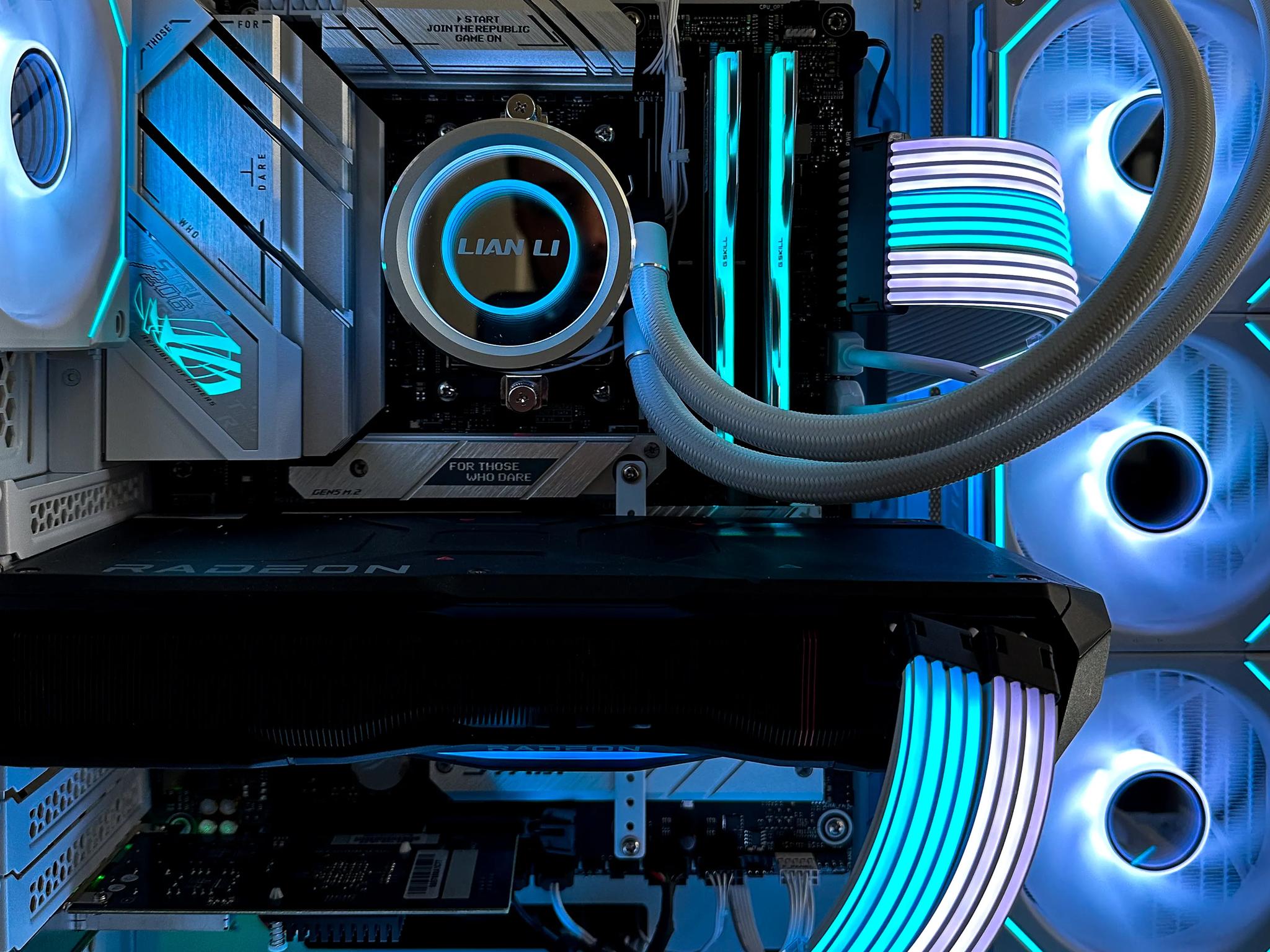 Ryzen 7 7700X|Radeon 7900 XTX 24 Gb in O11 Vision