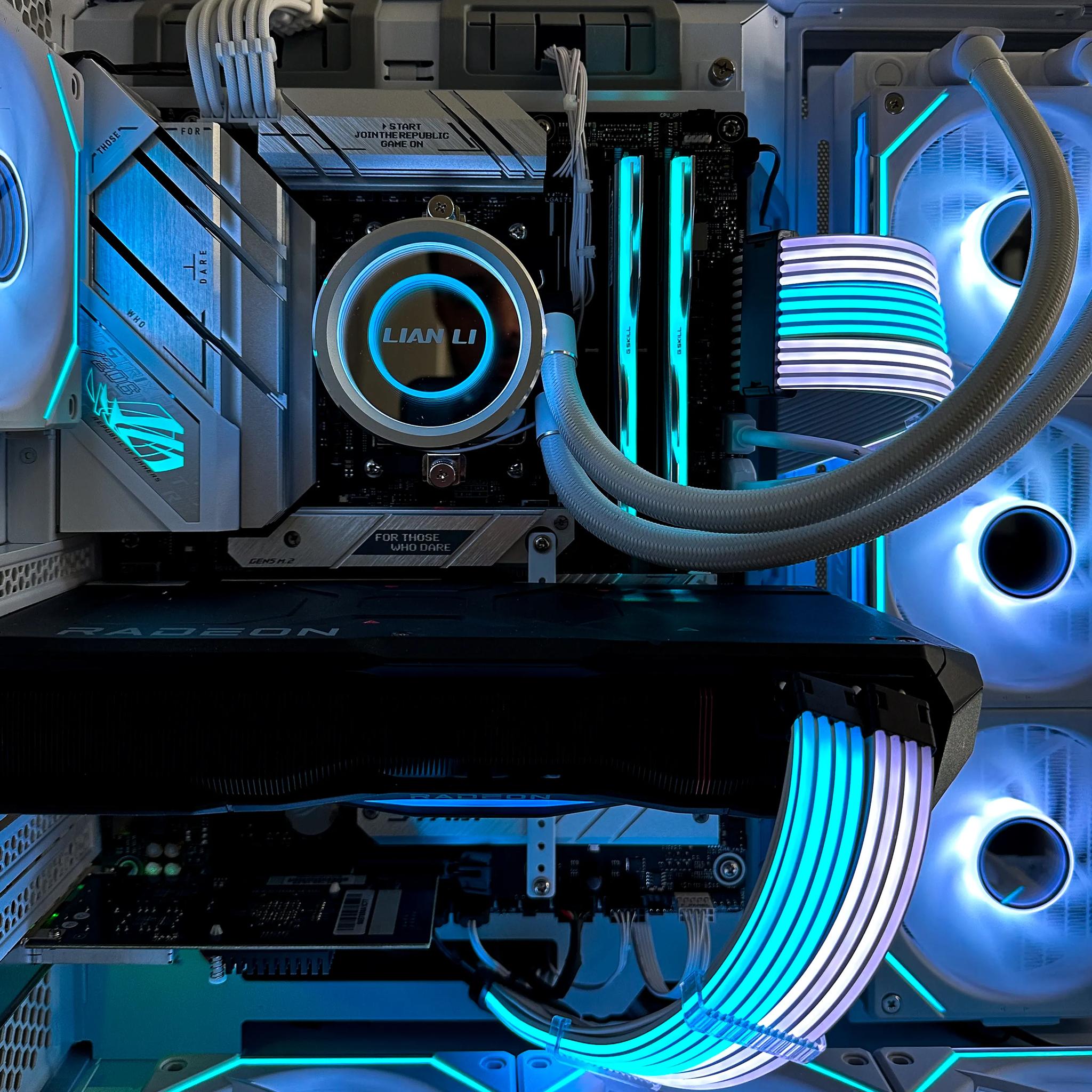 Ryzen 7 7700X|Radeon 7900 XTX 24 Gb in O11 Vision