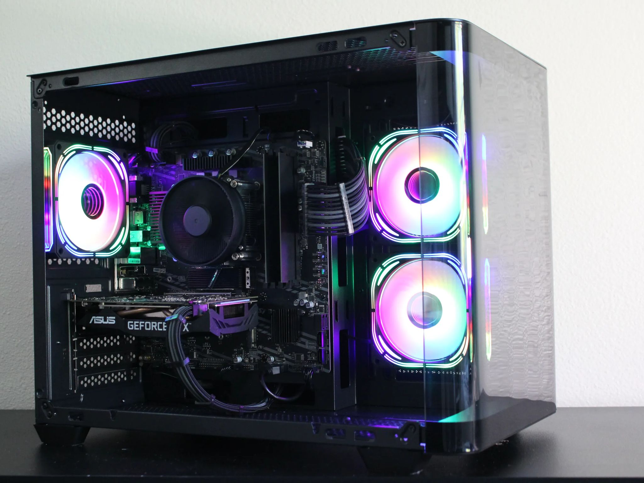 RTX Black Gaming PC | INTEL i7 10700F | Windows 11 Pro | 16GB Ram | 512GB SSD | WiFi & BLE