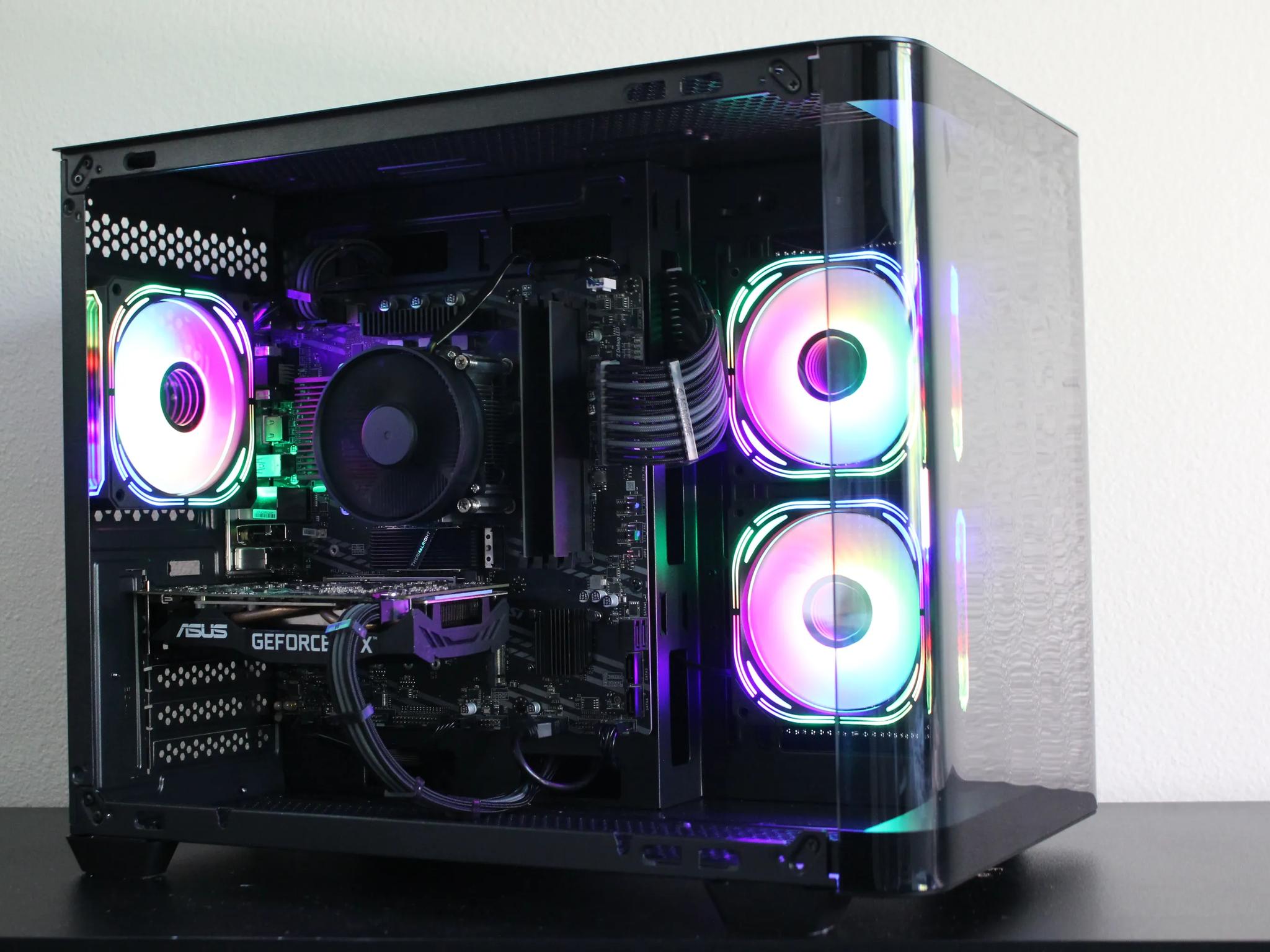 RTX Black Gaming PC | INTEL i7 10700F | Windows 11 Pro | 16GB Ram | 512GB SSD | WiFi & BLE