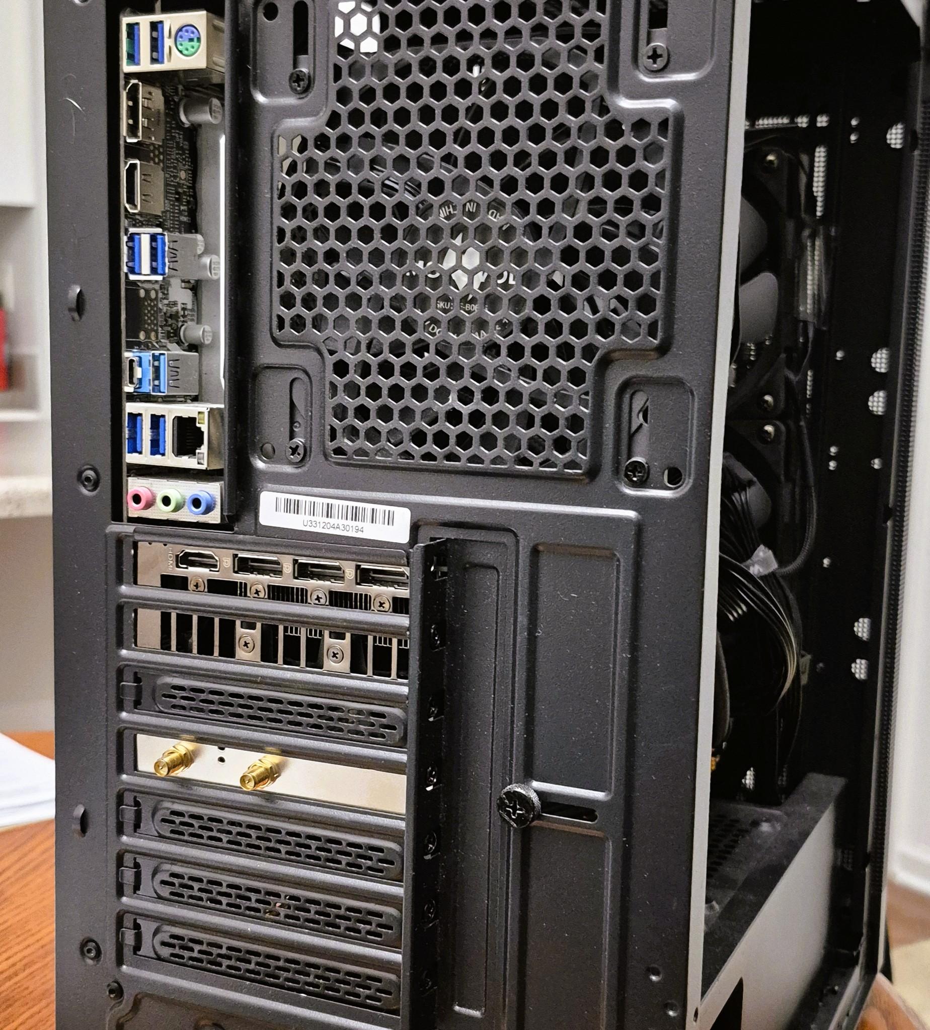 Used ASRock AMD X570 PRO4 Mobo, 3950X CPU, AMD Radeon RX6600 GPU, AIO Cooler, 32GB RAM, 1TB M.2 NVMe