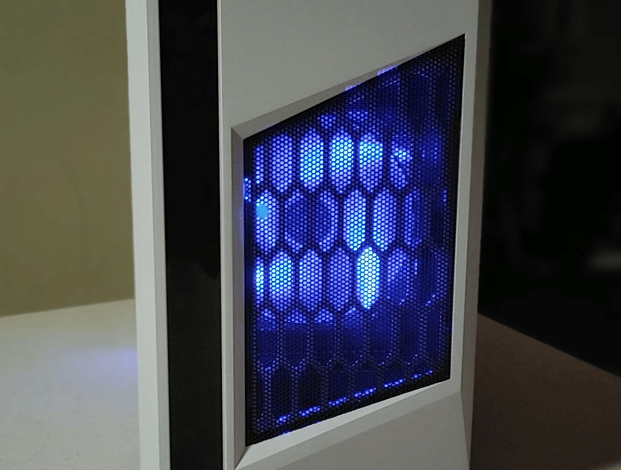 Sleek White Gaming PC