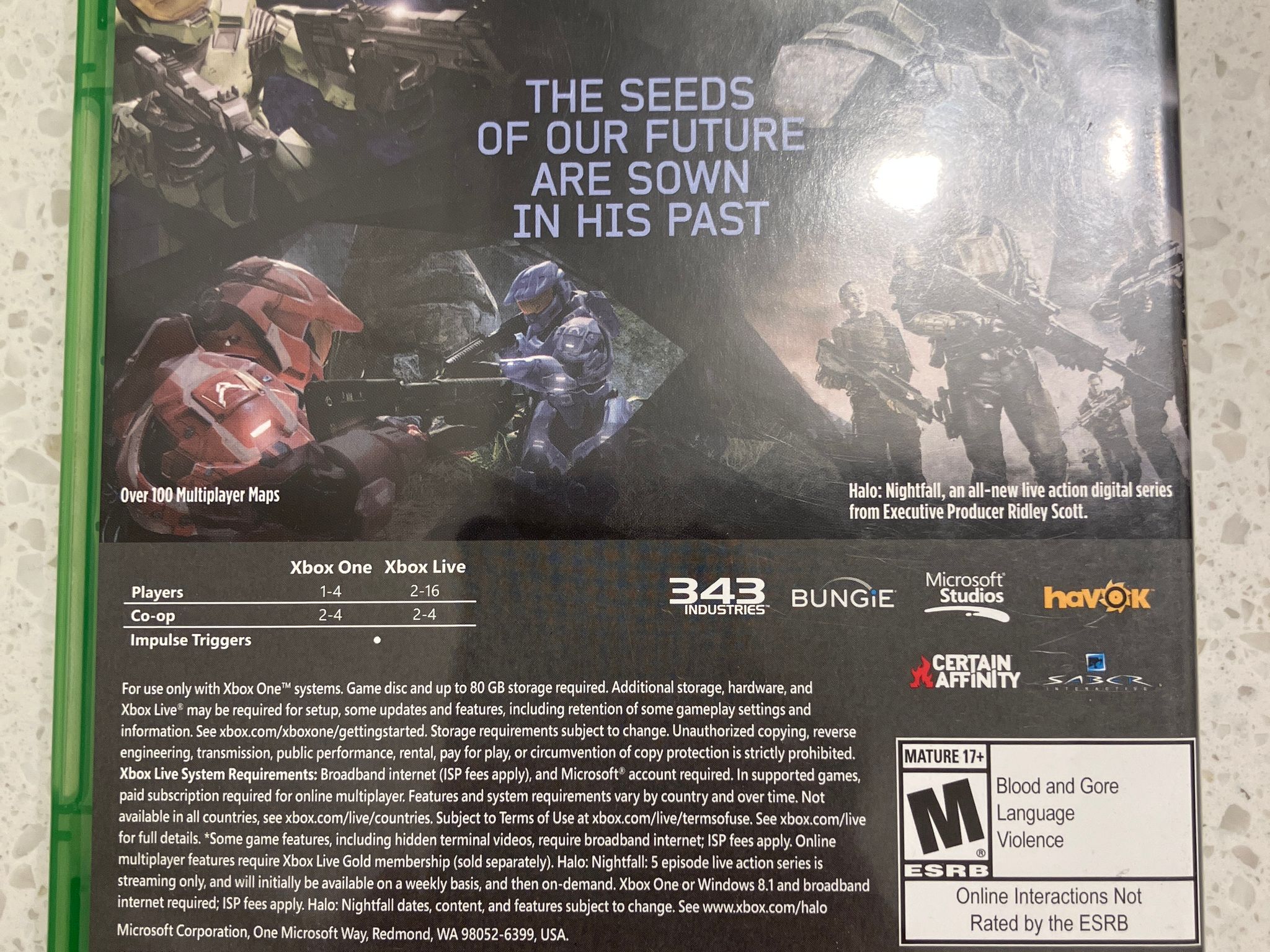 HALO Master Chief Collection Xbox One