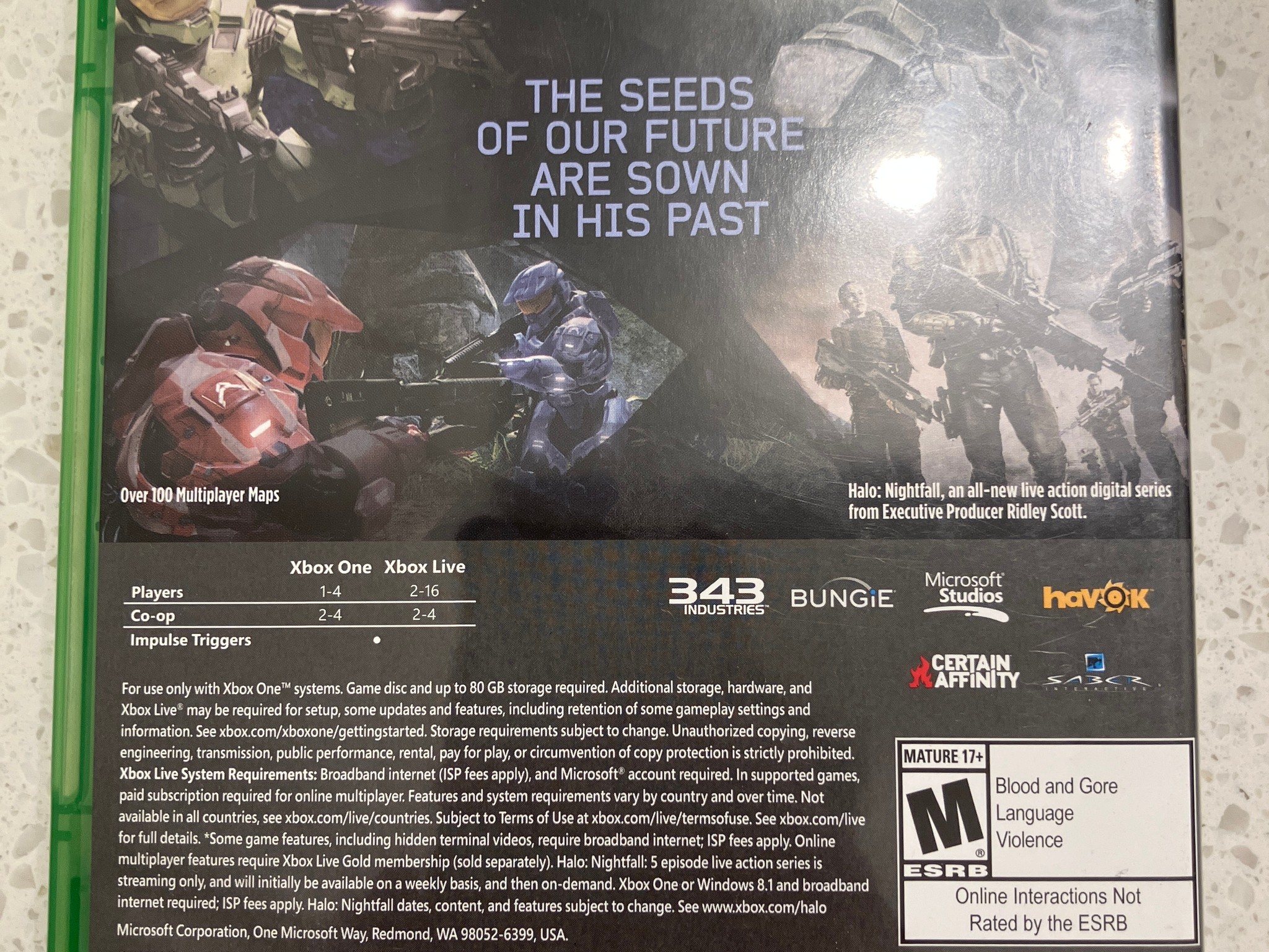 HALO Master Chief Collection Xbox One