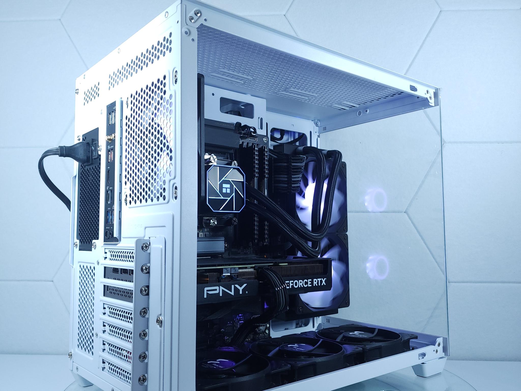 🤍RTX 4070 Super●Core i7 12700KF●1440p Gaming Computer