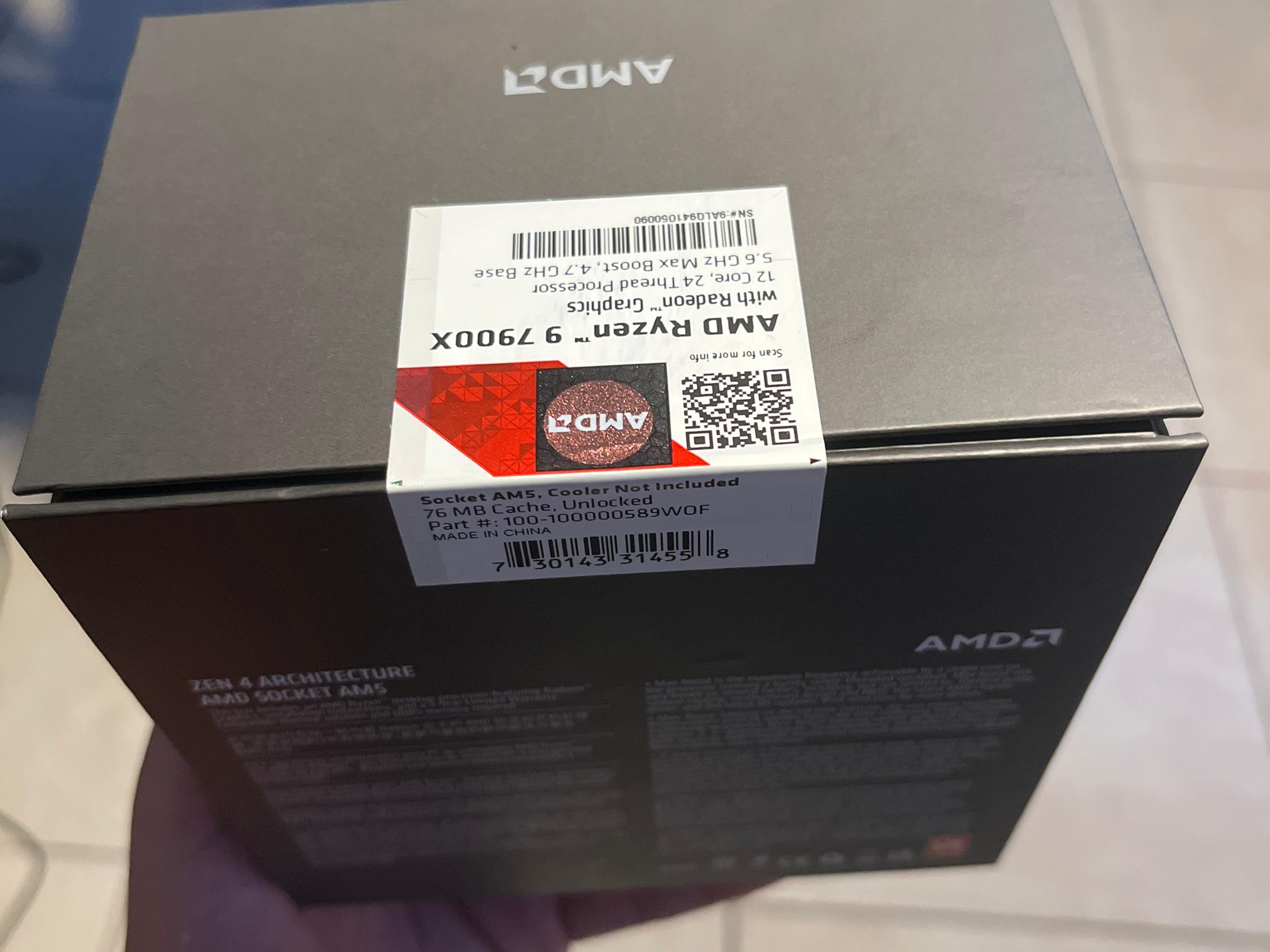 AMD Ryzen 9 7900X