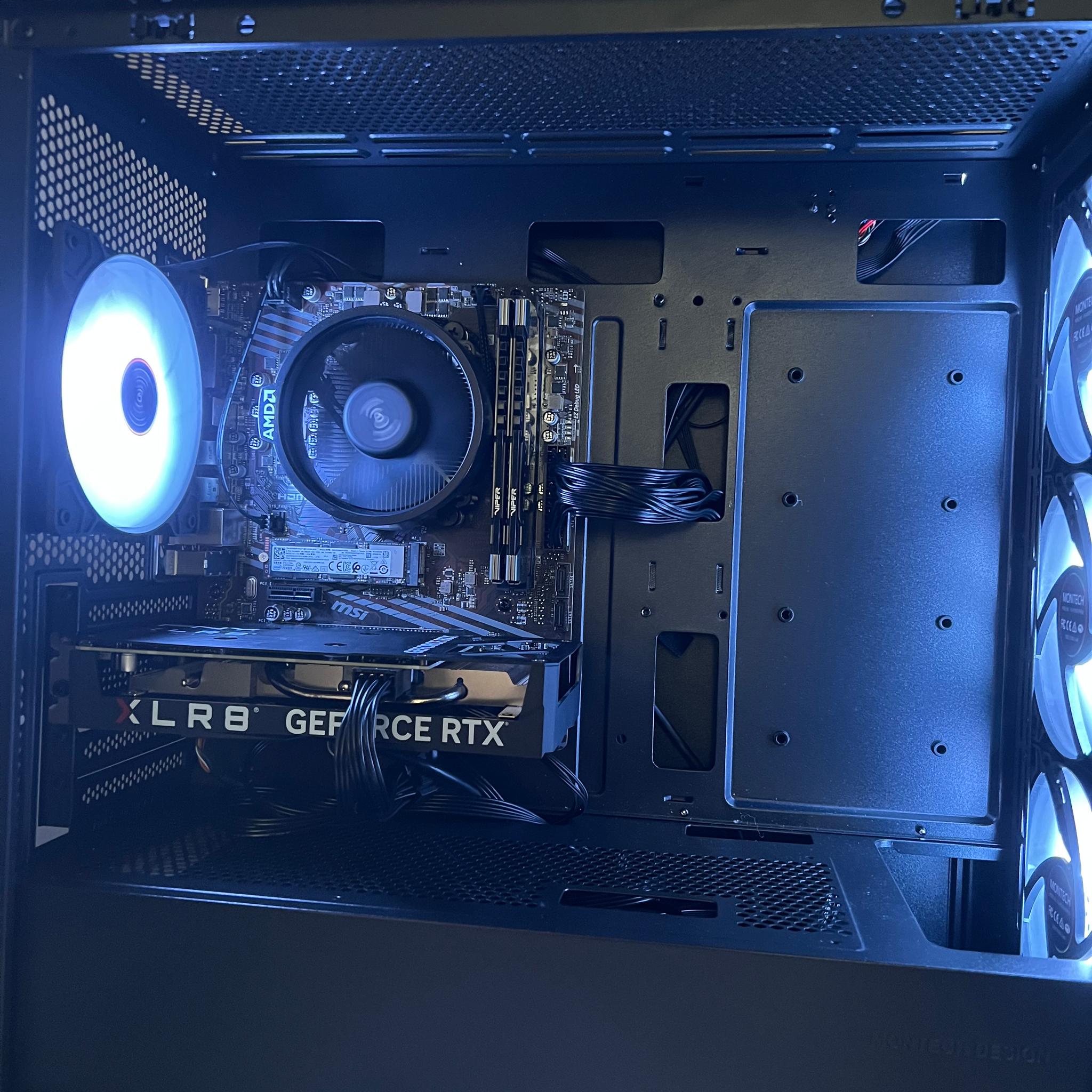 RTX 4060 | Ryzen 5 5500 | 16GB DDR4-4000mhz | 1TB NVMe SSD | 1080p/1440p Gaming PC