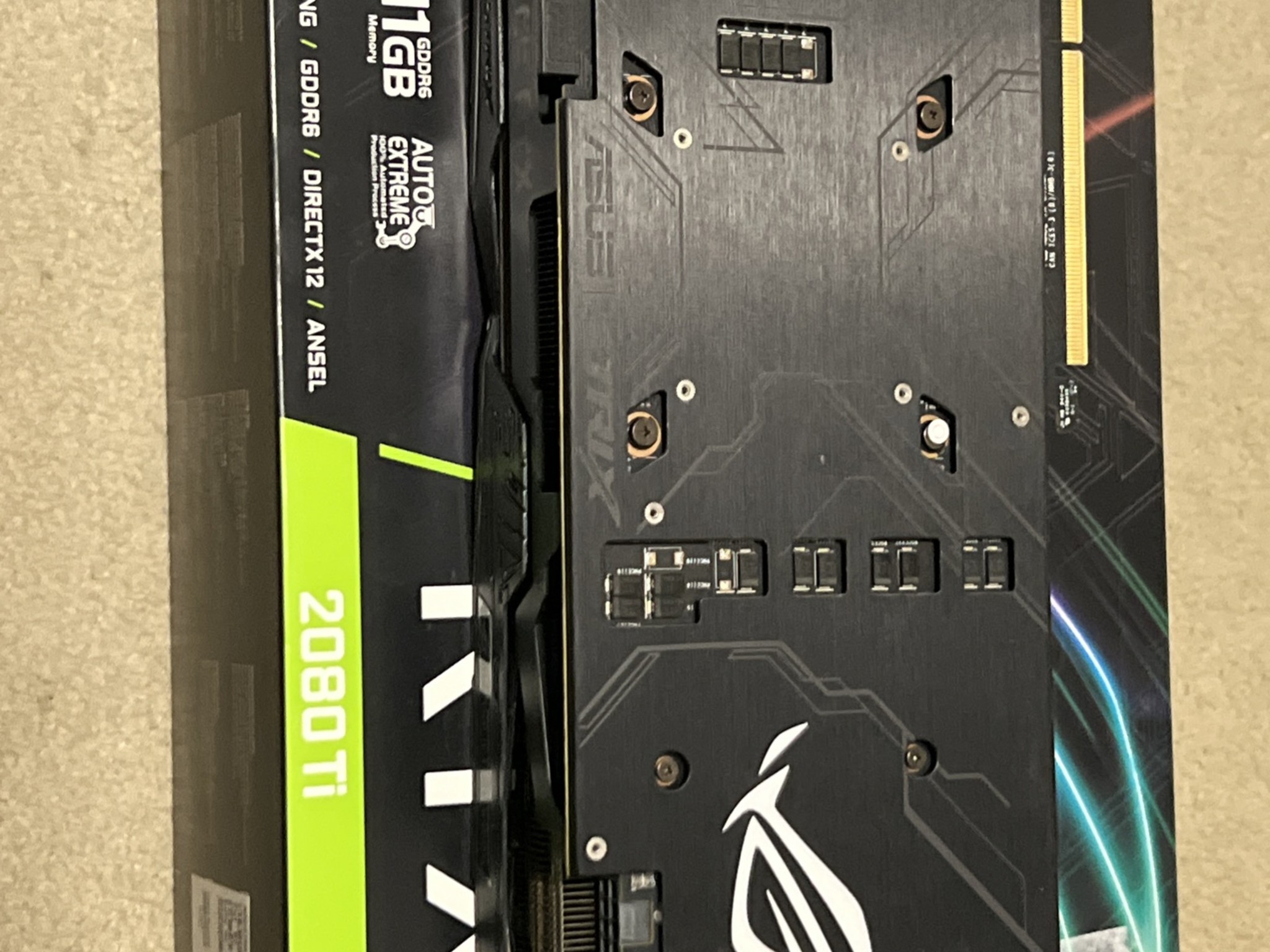 ROG Strix Gaming 2080 TI 11GB