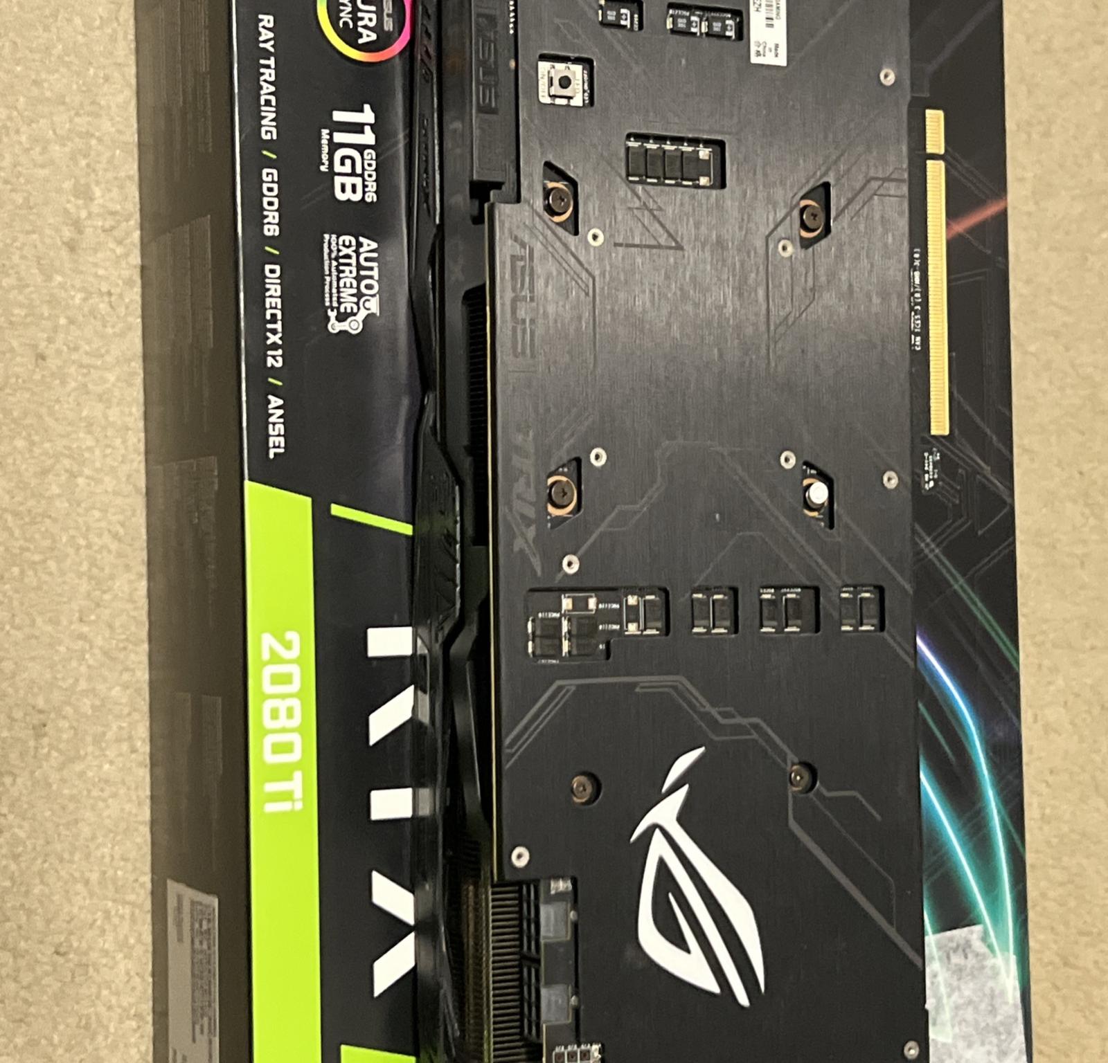 ROG Strix Gaming 2080 TI 11GB