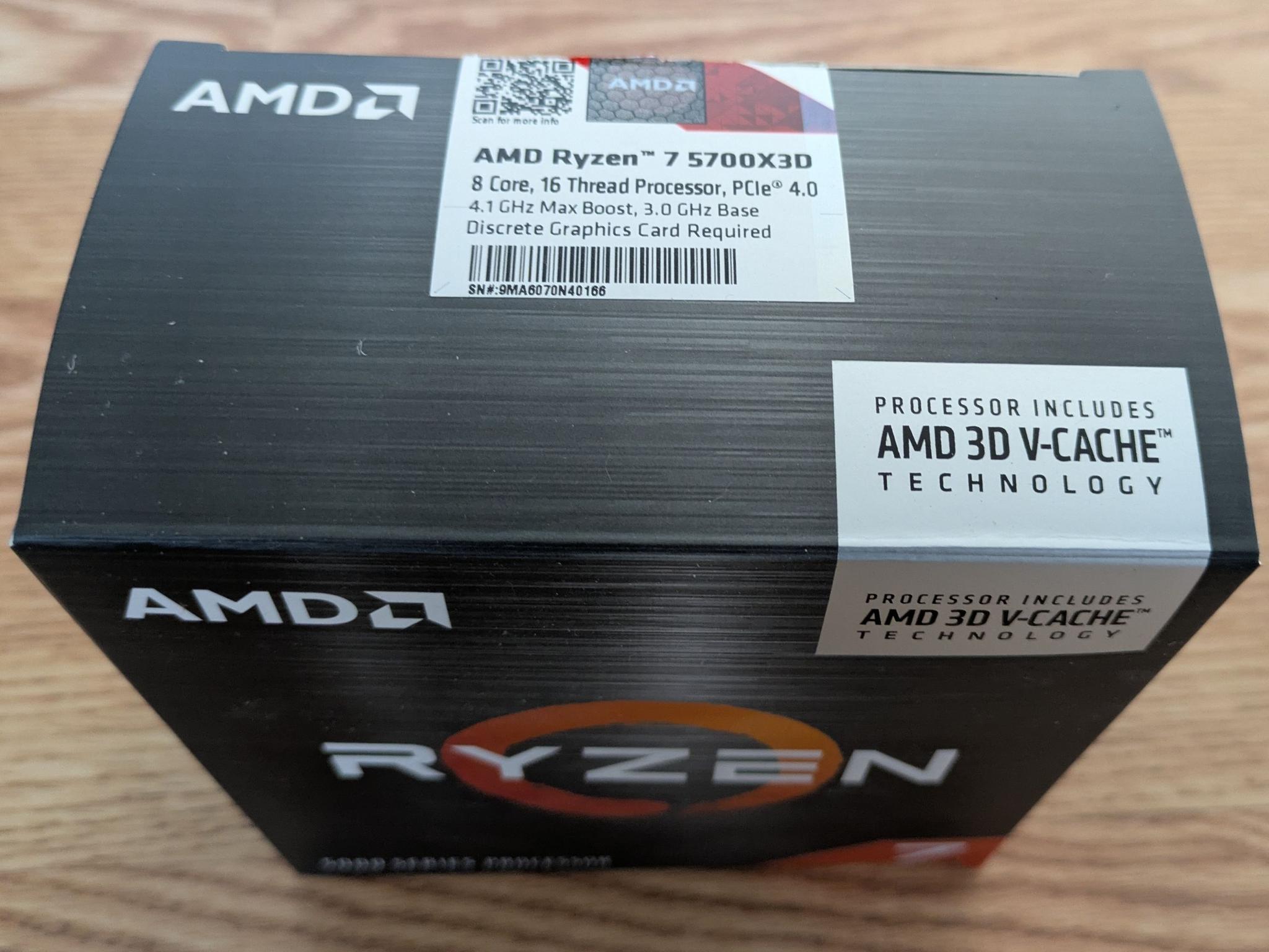 AMD Ryzen 7 5700X3D