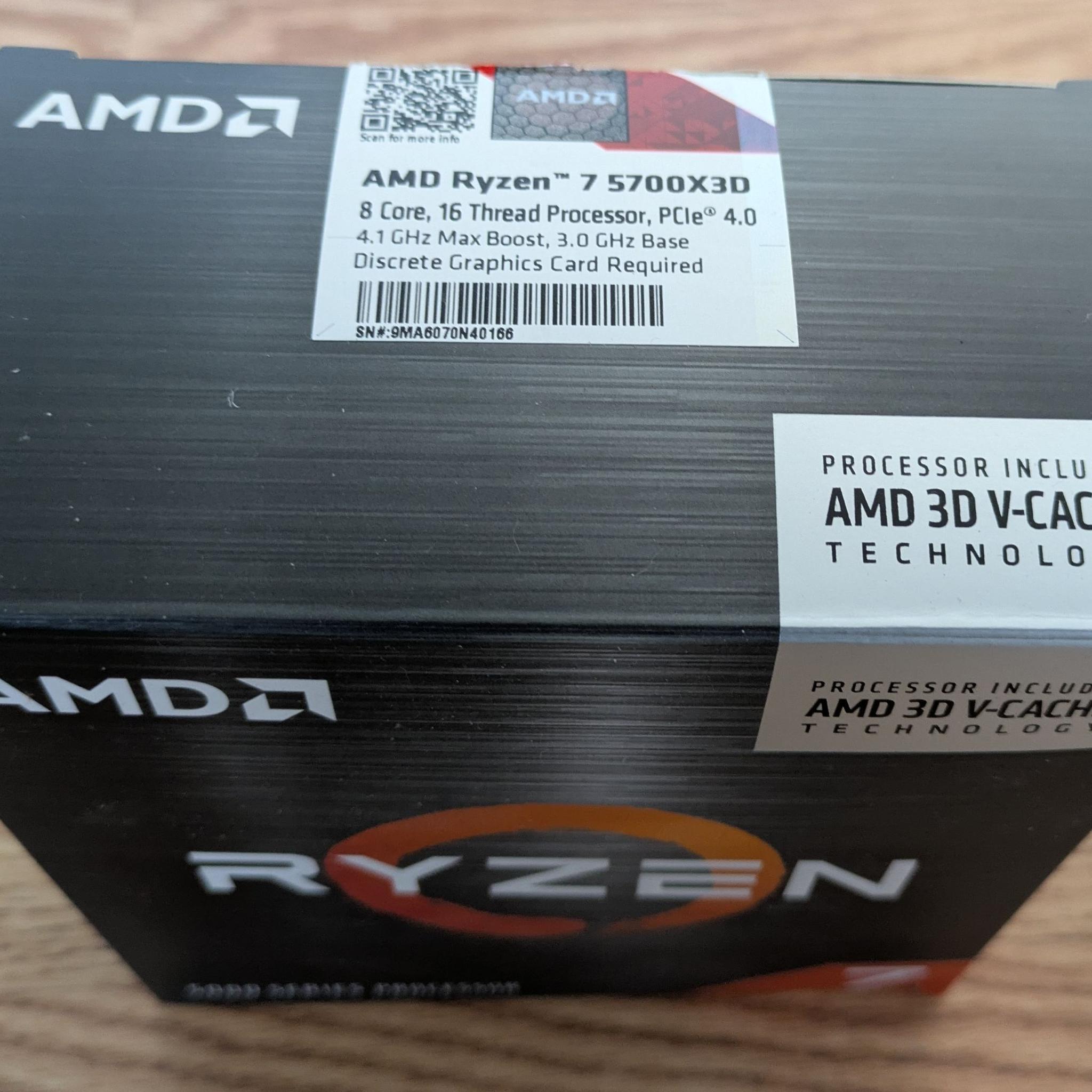 AMD Ryzen 7 5700X3D