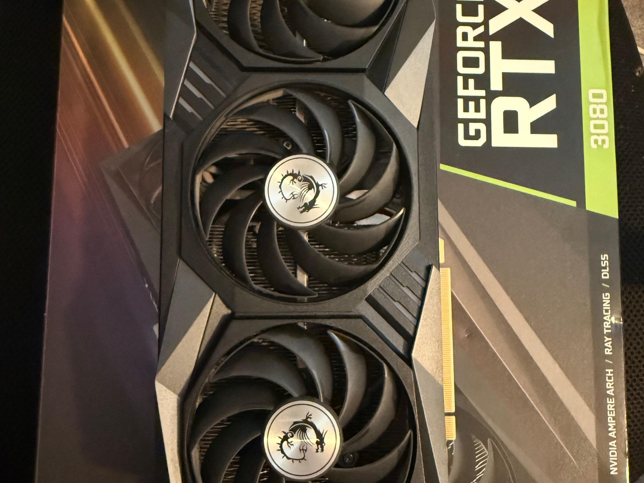 MSI GAMING Z TRÍO RTX 3080 LHR 10 GB