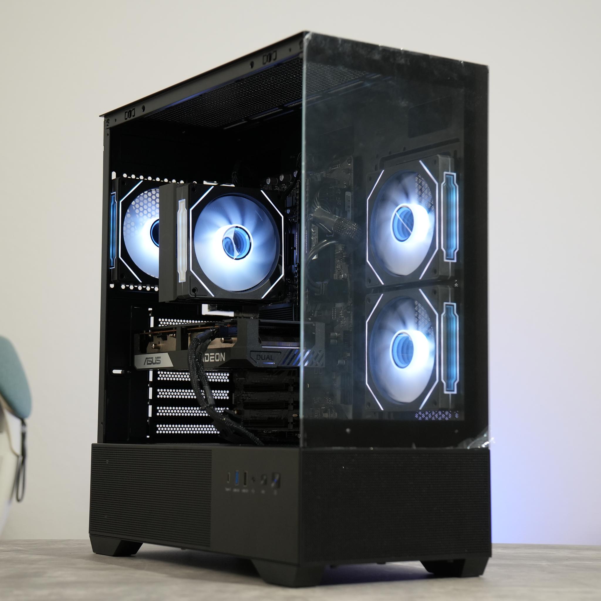 Gaming PC | RX 6600 + INTEL i3 13100F | 16GB RAM | 1TB SSD | WIFI/ BT | WINDOWS 11 |