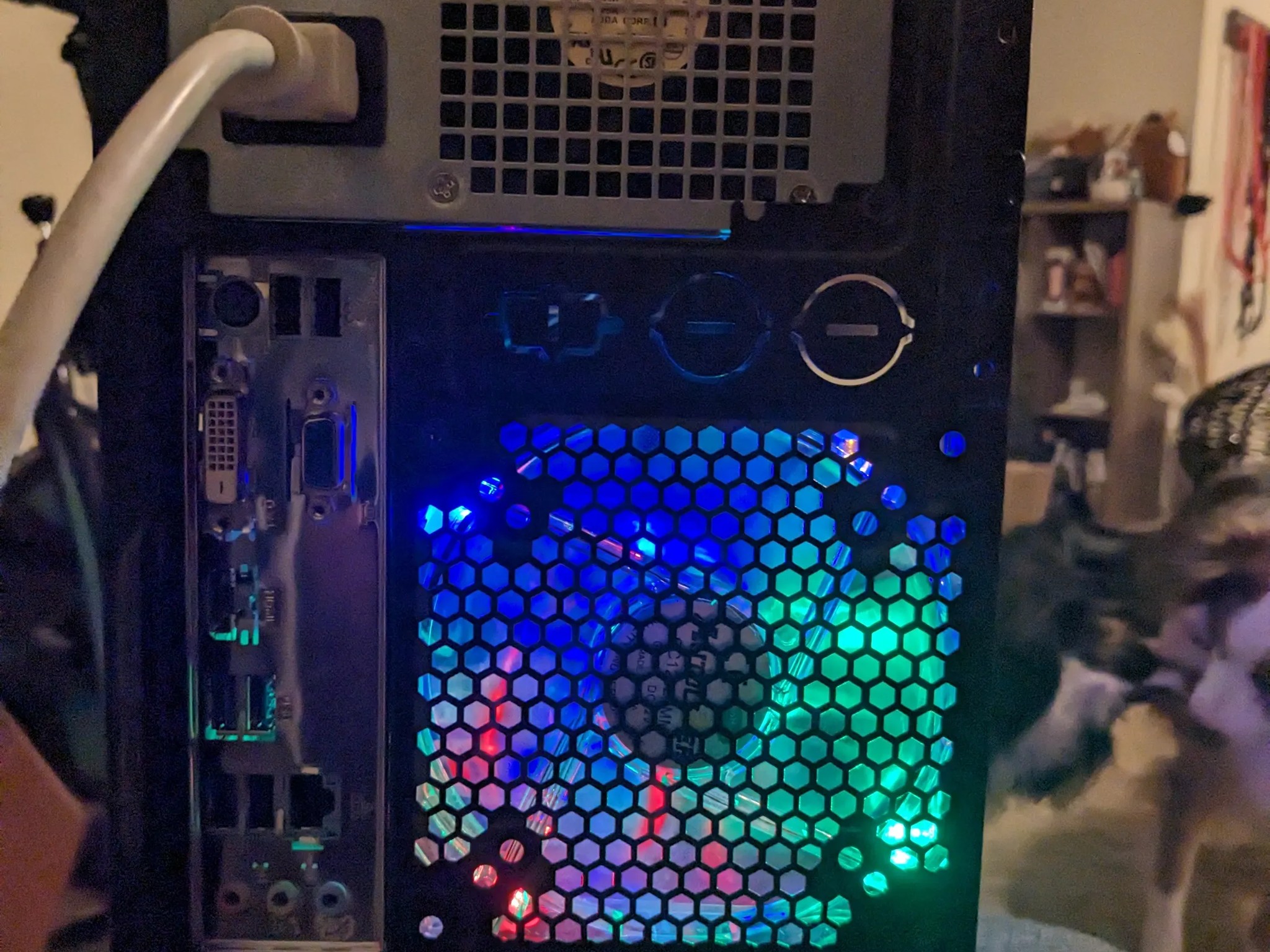 FREE SHIP || "Christmas Lights" Xeon E3 V1 (Same as i7 2nd Gen), RX 460, 480GB SSD, 16GB RAM, Win11