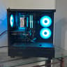 Rx 9060 Xt 16gb, 1440p black gaming pc Beast