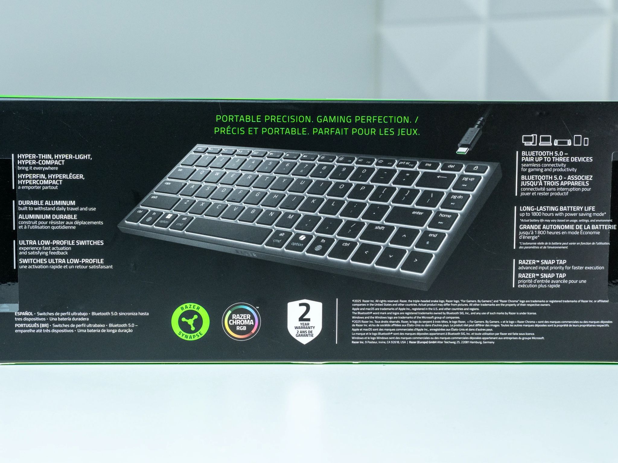 For Sale! Razer Joro Portable Wireless Gaming Keyboard! Brand New and Unopened