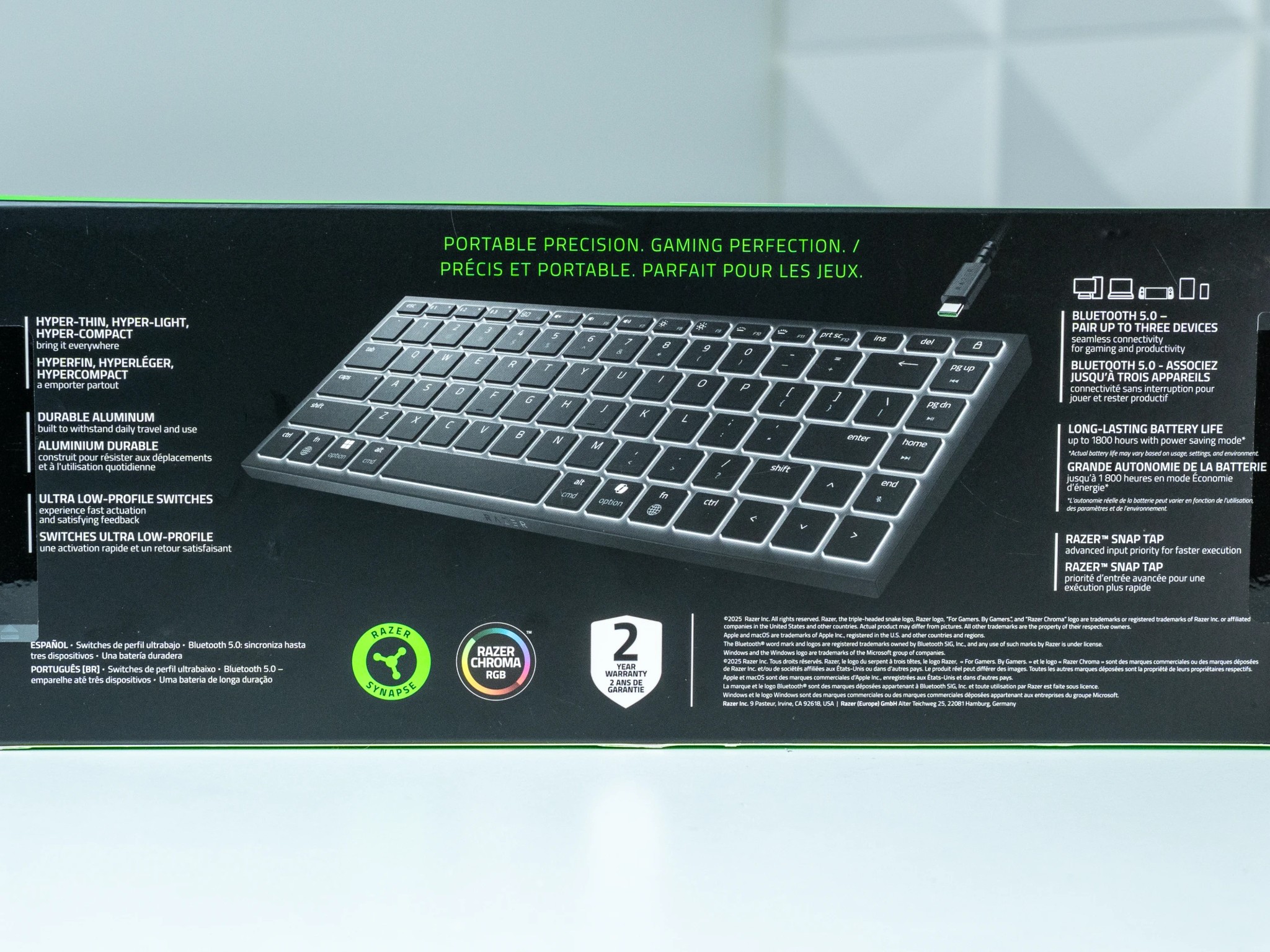 For Sale! Razer Joro Portable Wireless Gaming Keyboard! Brand New and Unopened