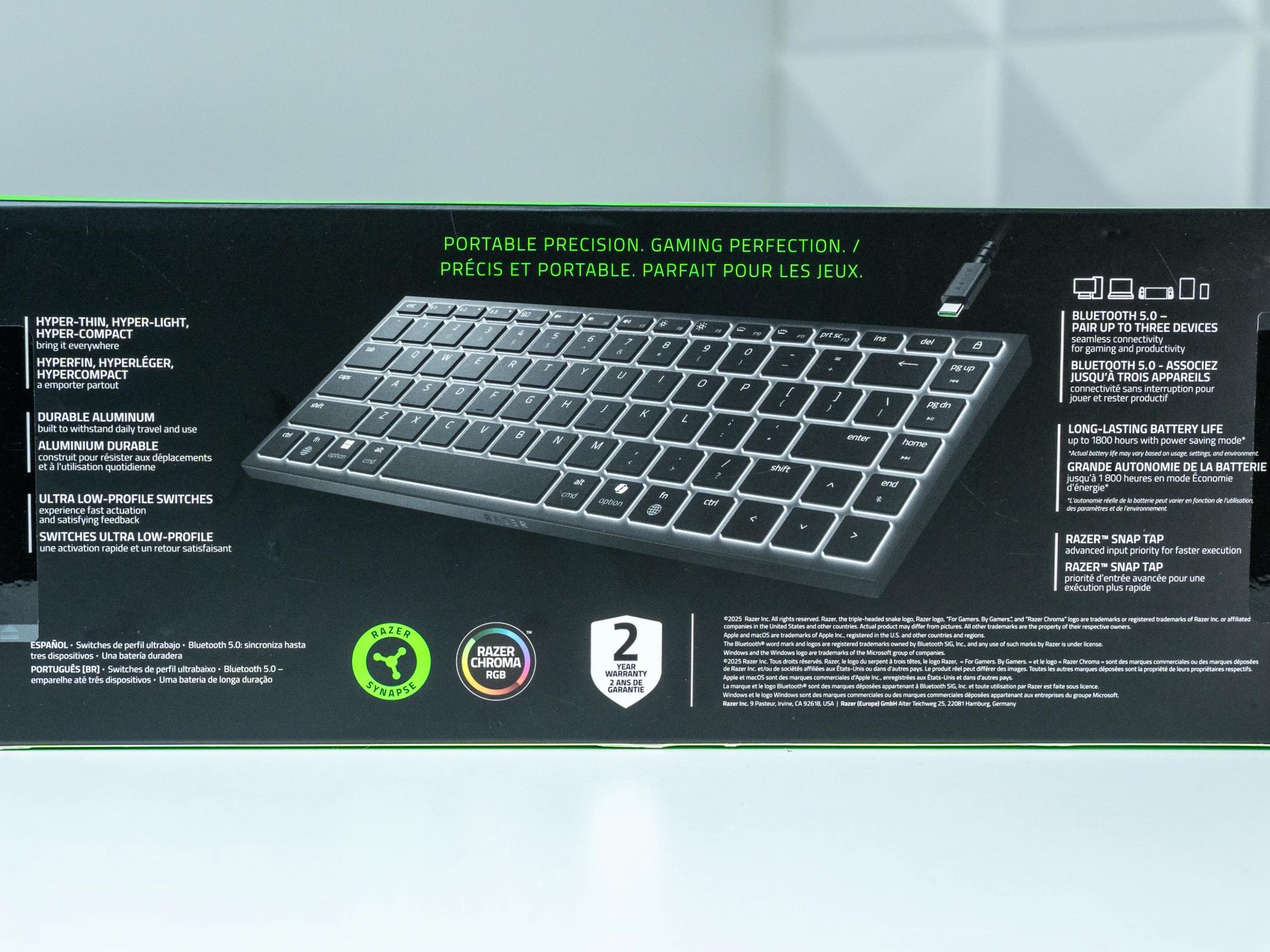 For Sale! Razer Joro Portable Wireless Gaming Keyboard! Brand New and Unopened
